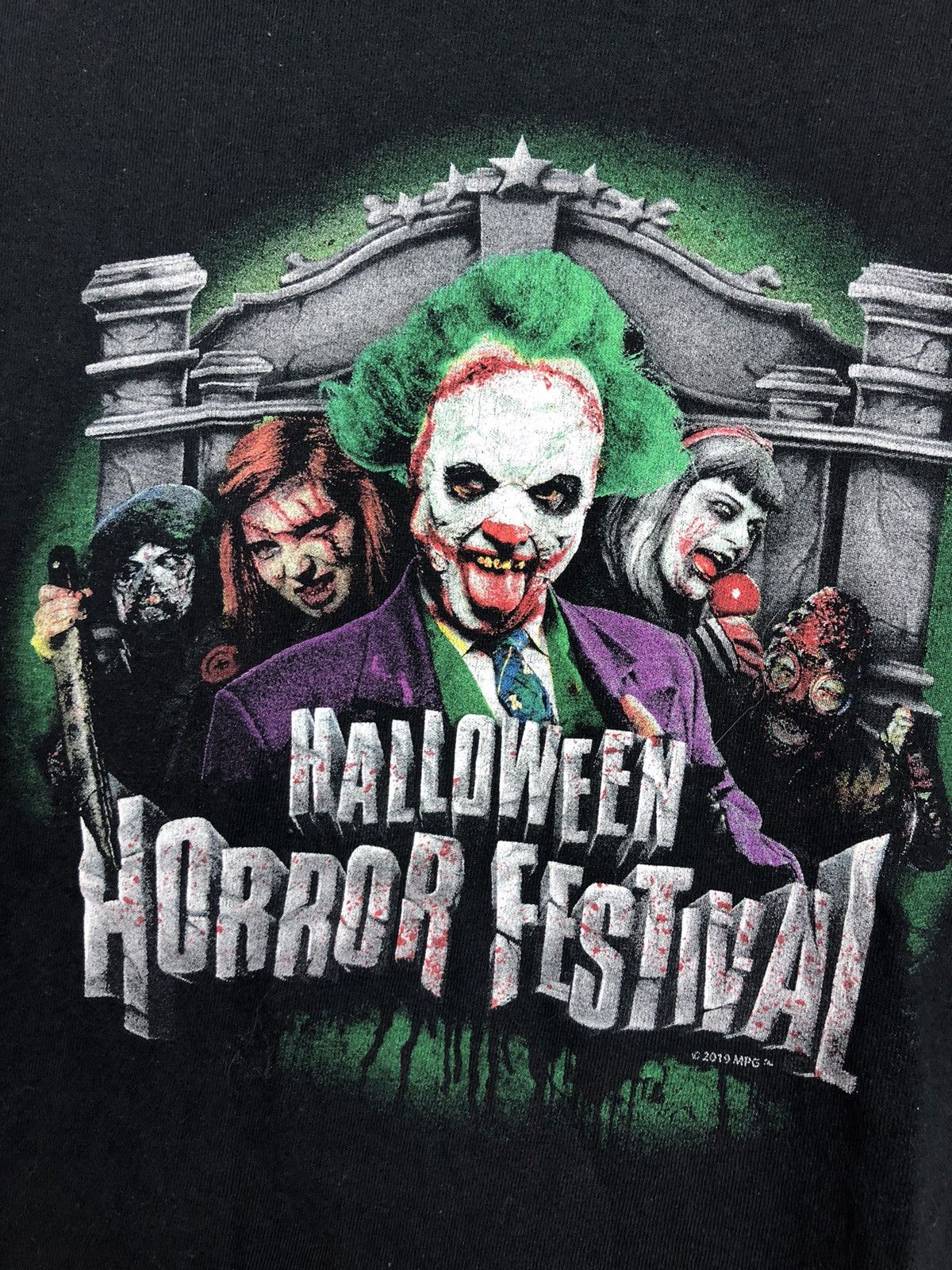 Gildan Gildan 2019 MPG Halloween Horror Festival Print Black size S Size US S / EU 44-46 / 1 - 3 Thumbnail