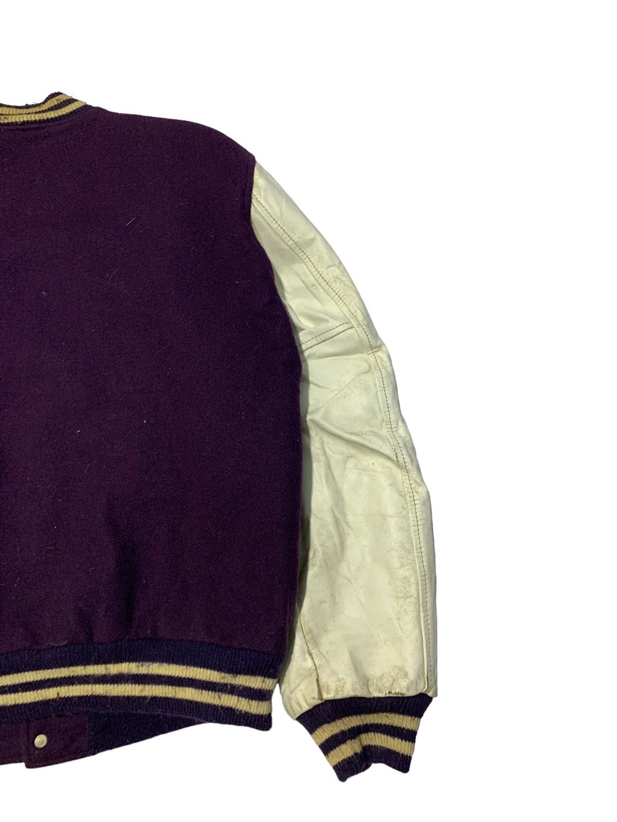 Other 🔥VTG 70S BUTWIN WOOL/LEATHER VARSITY JACKETS Size US M / EU 48-50 / 2 - 6 Thumbnail