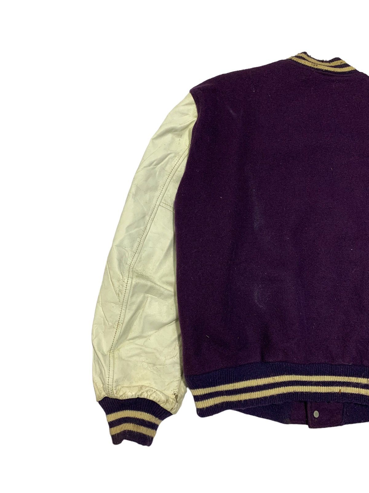 Other 🔥VTG 70S BUTWIN WOOL/LEATHER VARSITY JACKETS Size US M / EU 48-50 / 2 - 5 Thumbnail