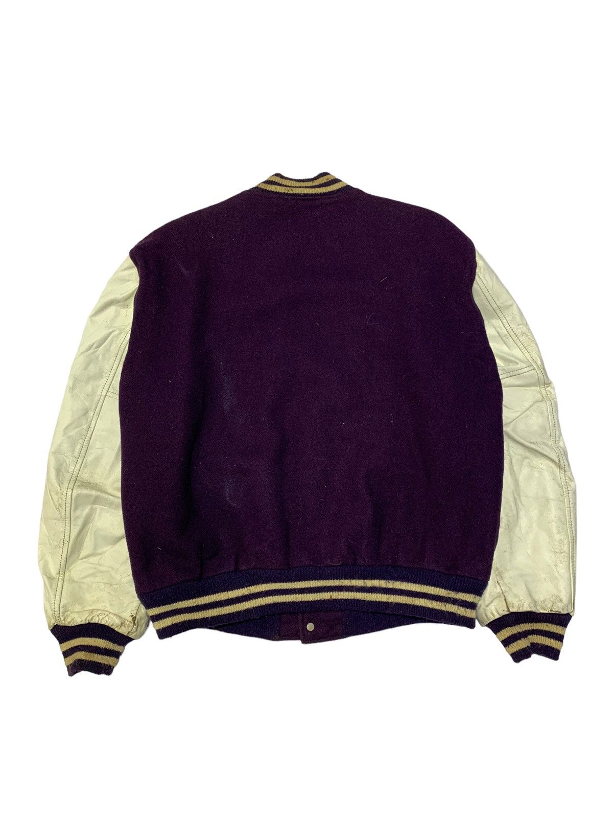 Other 🔥VTG 70S BUTWIN WOOL/LEATHER VARSITY JACKETS Size US M / EU 48-50 / 2 - 4 Thumbnail