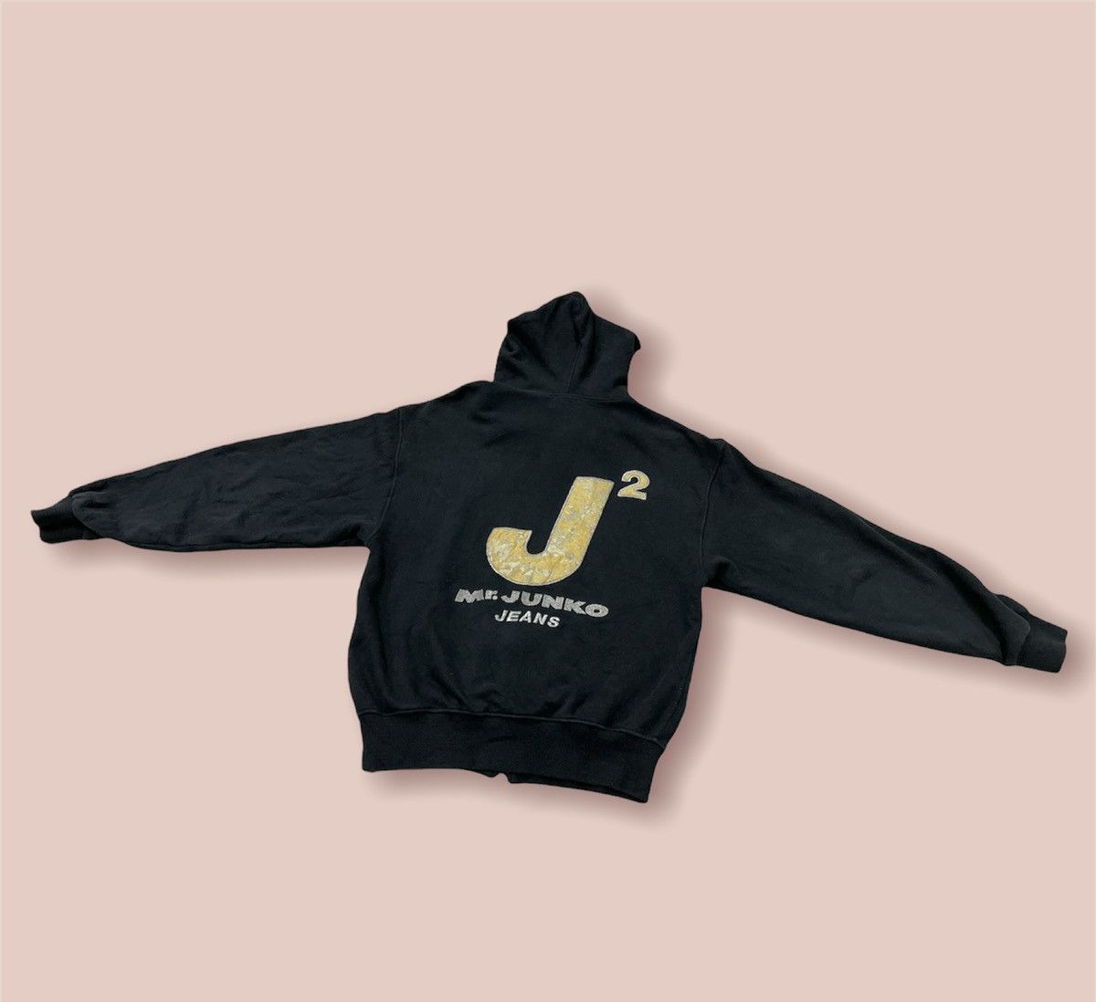 Junko Shimada × Mr. Junko × Vintage VINTAGE MR JUNKO JEANS HOODED ZIPPER SWEATSHIRT Size US M / EU 48-50 / 2 - 3 Thumbnail