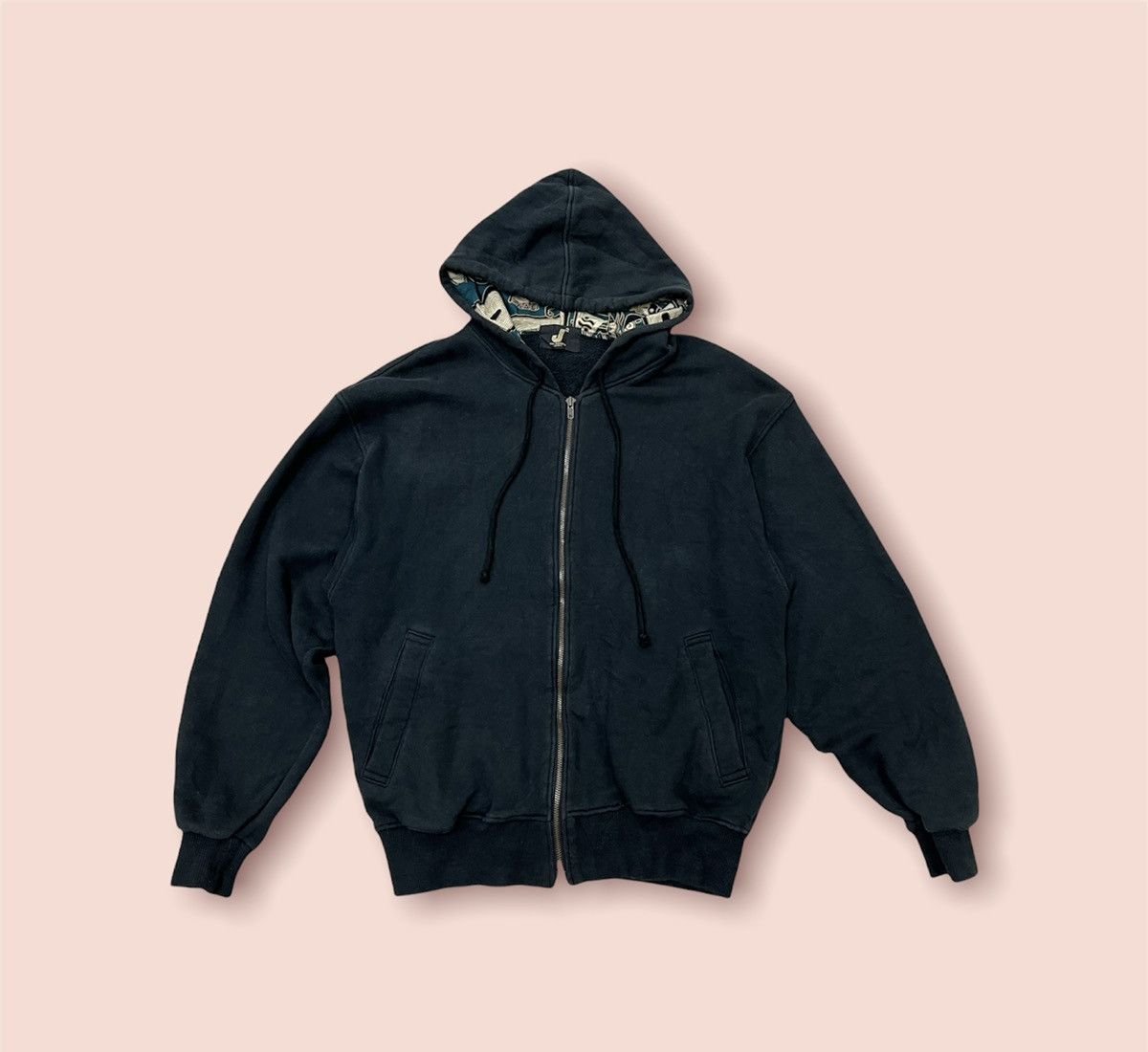 Junko Shimada × Mr. Junko × Vintage VINTAGE MR JUNKO JEANS HOODED ZIPPER SWEATSHIRT Size US M / EU 48-50 / 2 - 7 Thumbnail
