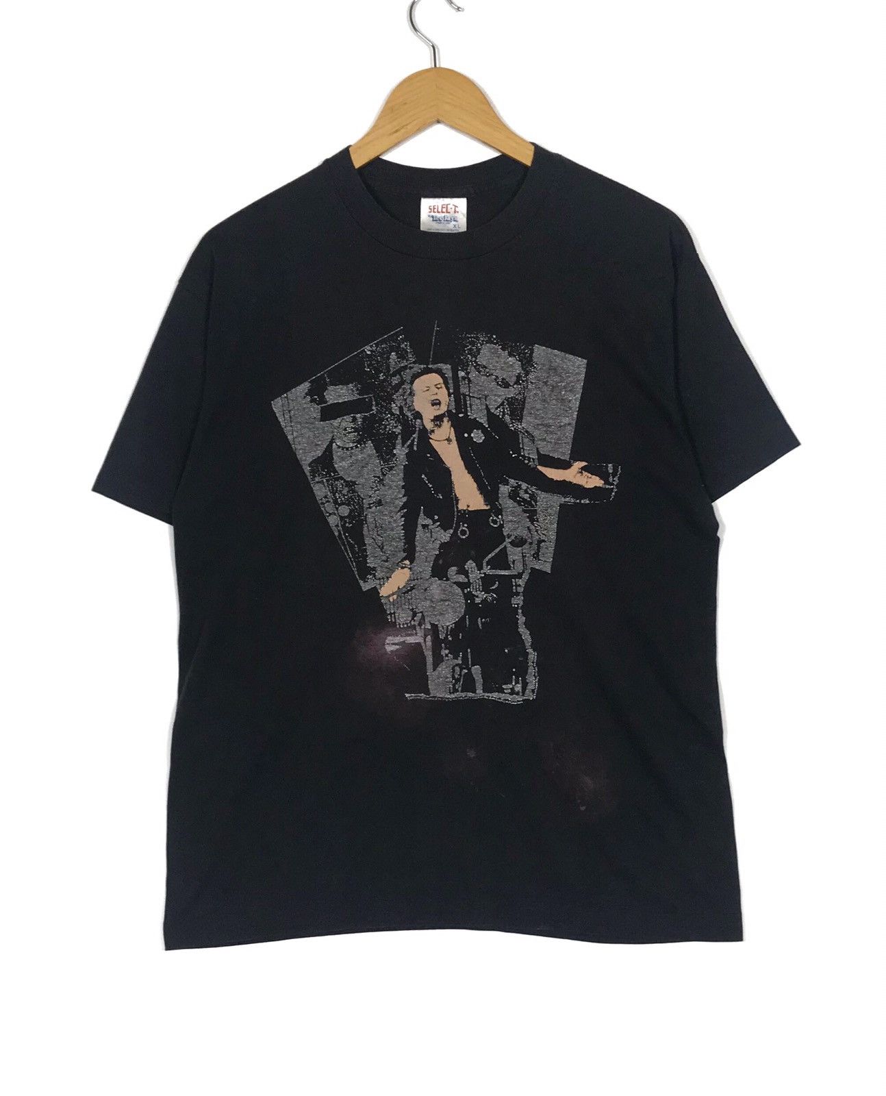 image of Band Tees x Vintage Sid Vicious Tshirt Sex Pistols Punk Band Shirt 90's in Black, Men's (Size XL)