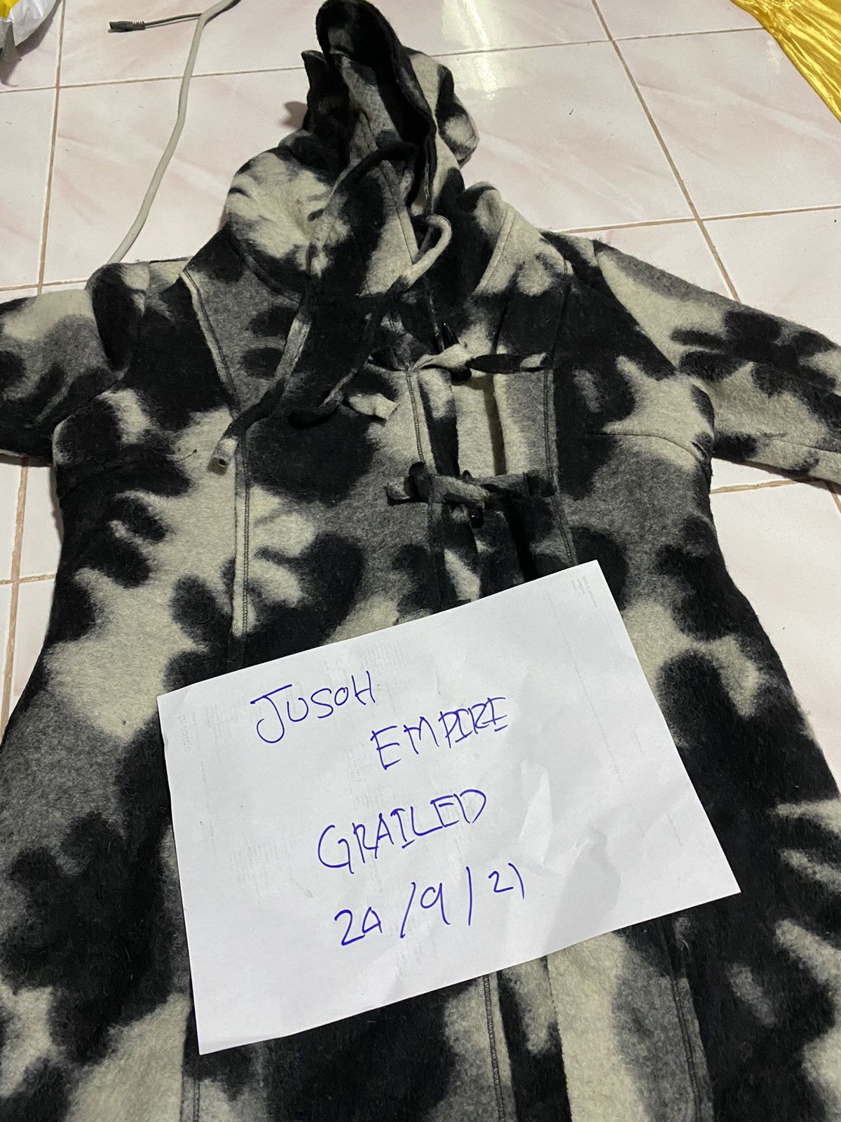 Designer × Japanese Brand RENAULT BIS AVANT GARDE FASHION WOOL FABRIC Size US M / EU 48-50 / 2 - 8 Thumbnail