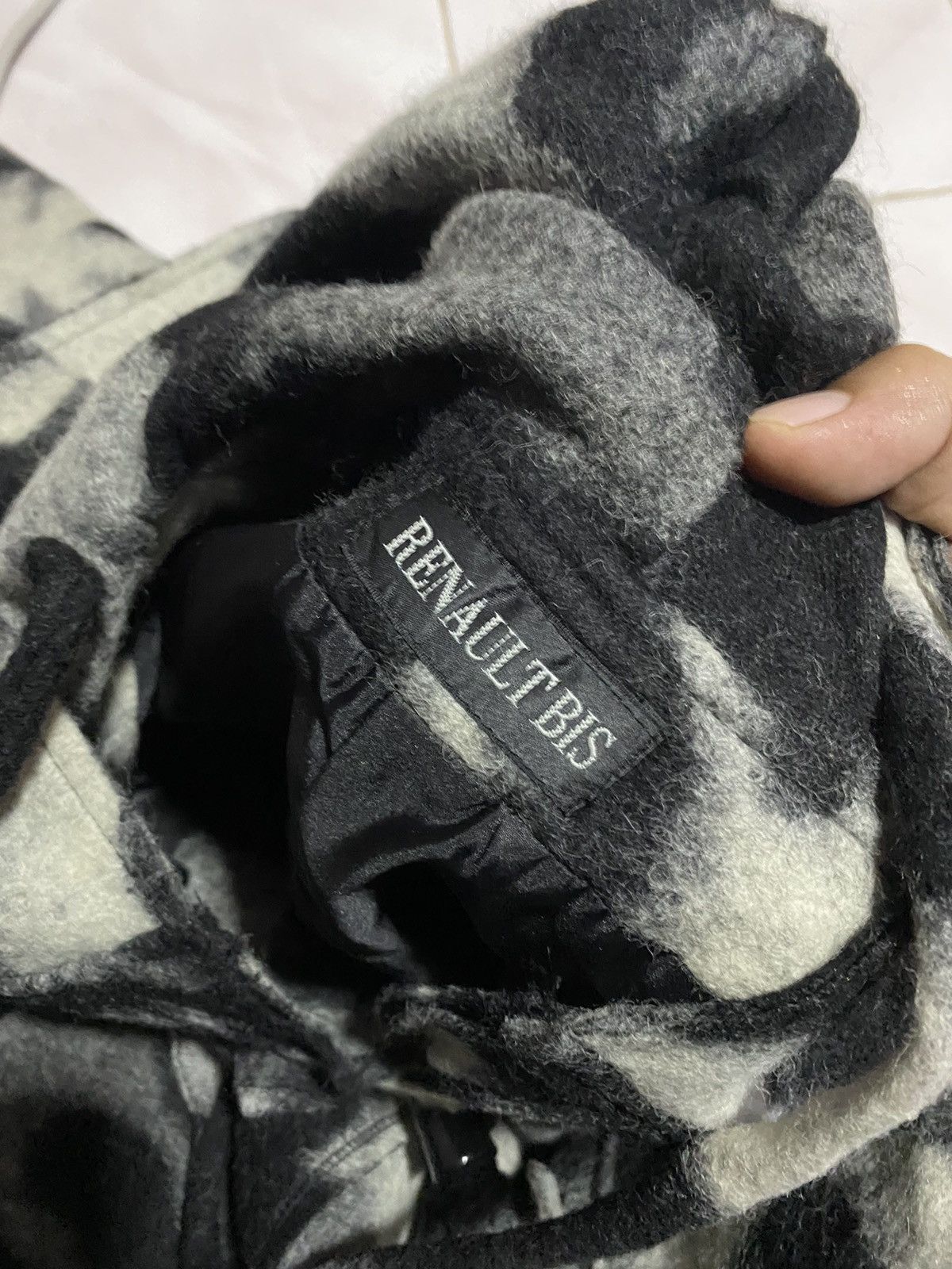 Designer × Japanese Brand RENAULT BIS AVANT GARDE FASHION WOOL FABRIC Size US M / EU 48-50 / 2 - 7 Thumbnail