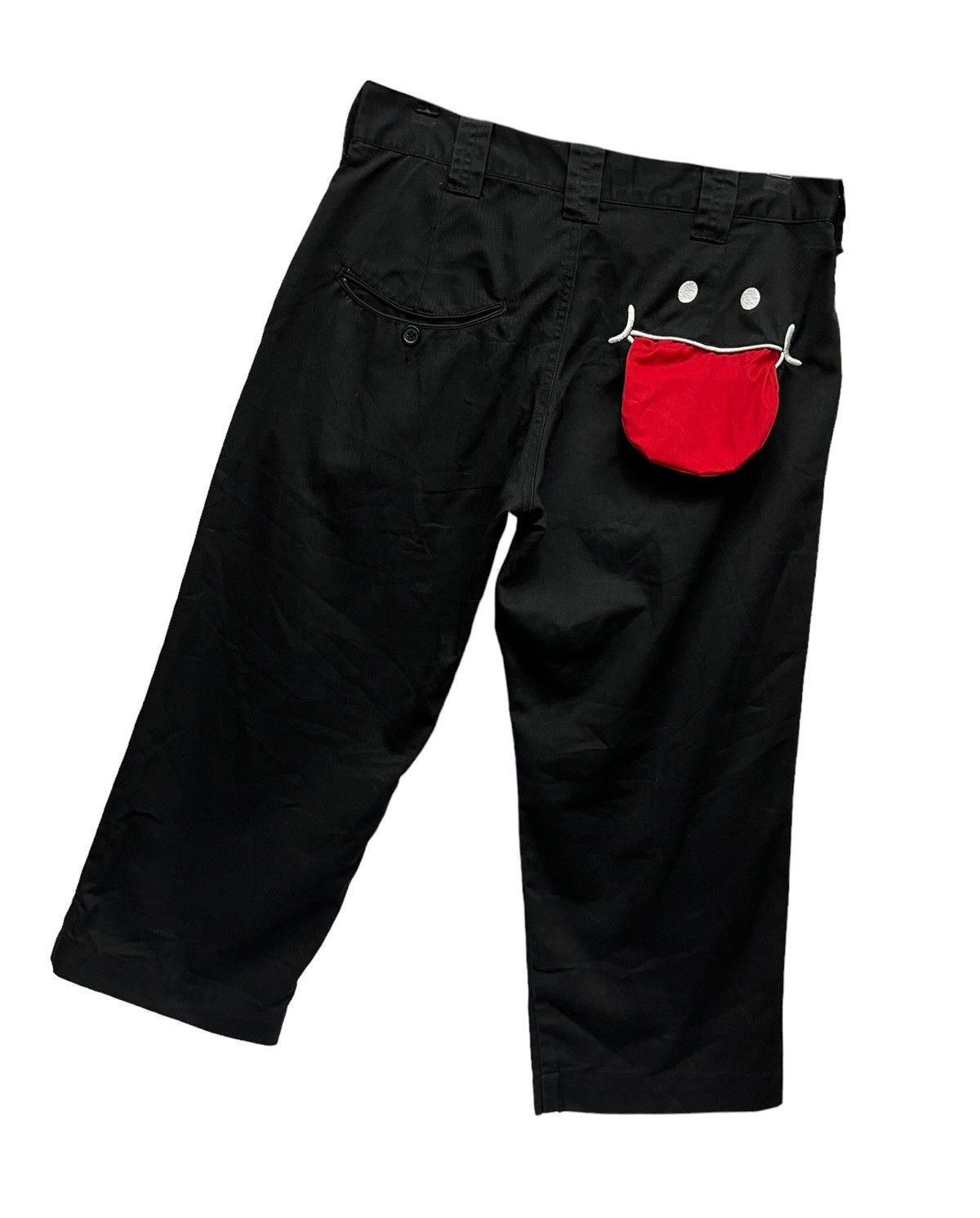 Japanese Brand FUN DOPE😛UP! SMILE MADE IN SMILE 3D Tongue 3 Quarter Shorts Size US 31 - 1 Thumbnail