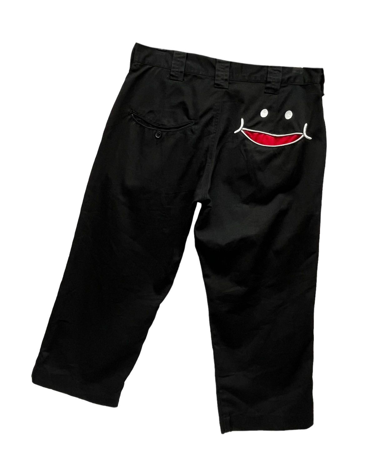 Japanese Brand FUN DOPE😛UP! SMILE MADE IN SMILE 3D Tongue 3 Quarter Shorts Size US 31 - 2 Thumbnail