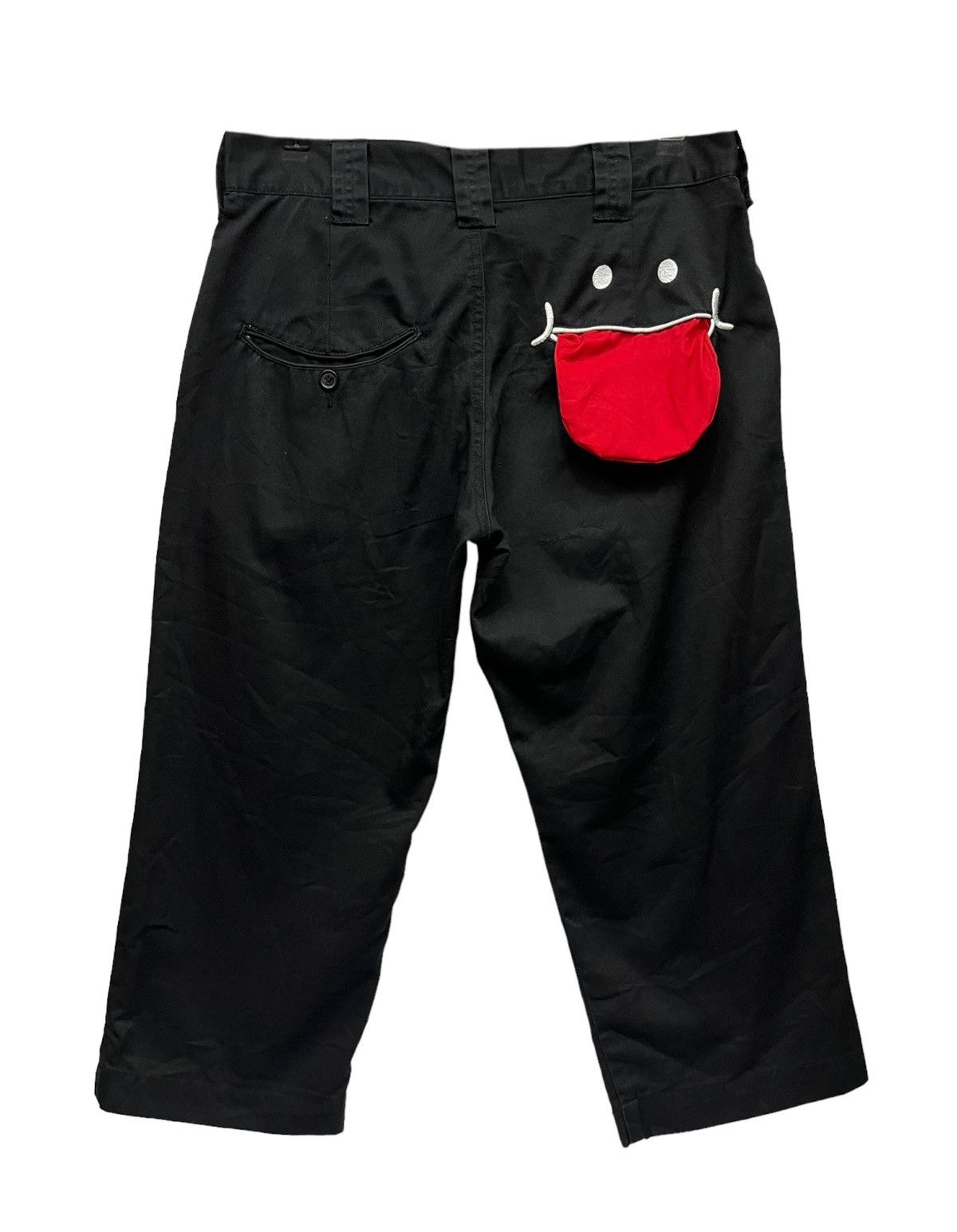 Japanese Brand FUN DOPE😛UP! SMILE MADE IN SMILE 3D Tongue 3 Quarter Shorts Size US 31 - 4 Thumbnail