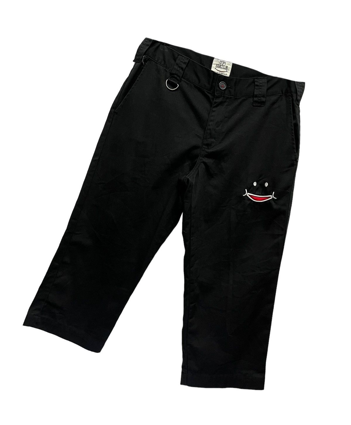 Japanese Brand FUN DOPE😛UP! SMILE MADE IN SMILE 3D Tongue 3 Quarter Shorts Size US 31 - 6 Thumbnail