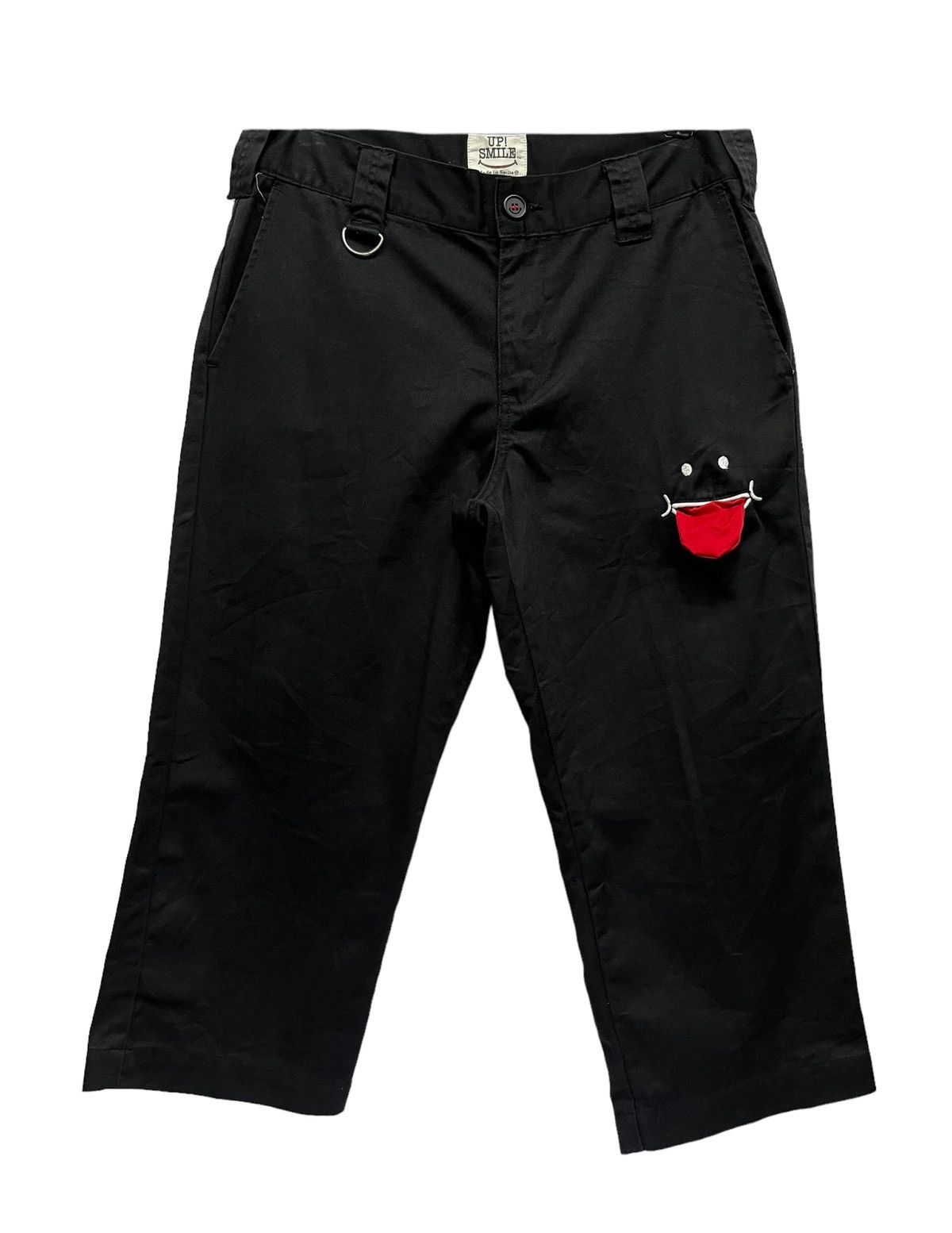 Japanese Brand FUN DOPE😛UP! SMILE MADE IN SMILE 3D Tongue 3 Quarter Shorts Size US 31 - 7 Thumbnail