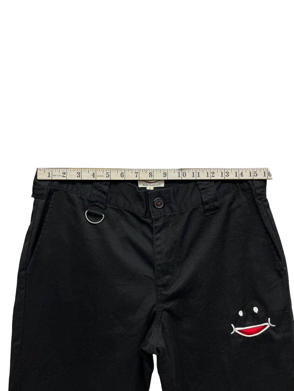 Japanese Brand FUN DOPE😛UP! SMILE MADE IN SMILE 3D Tongue 3 Quarter Shorts Size US 31 - 9 Thumbnail