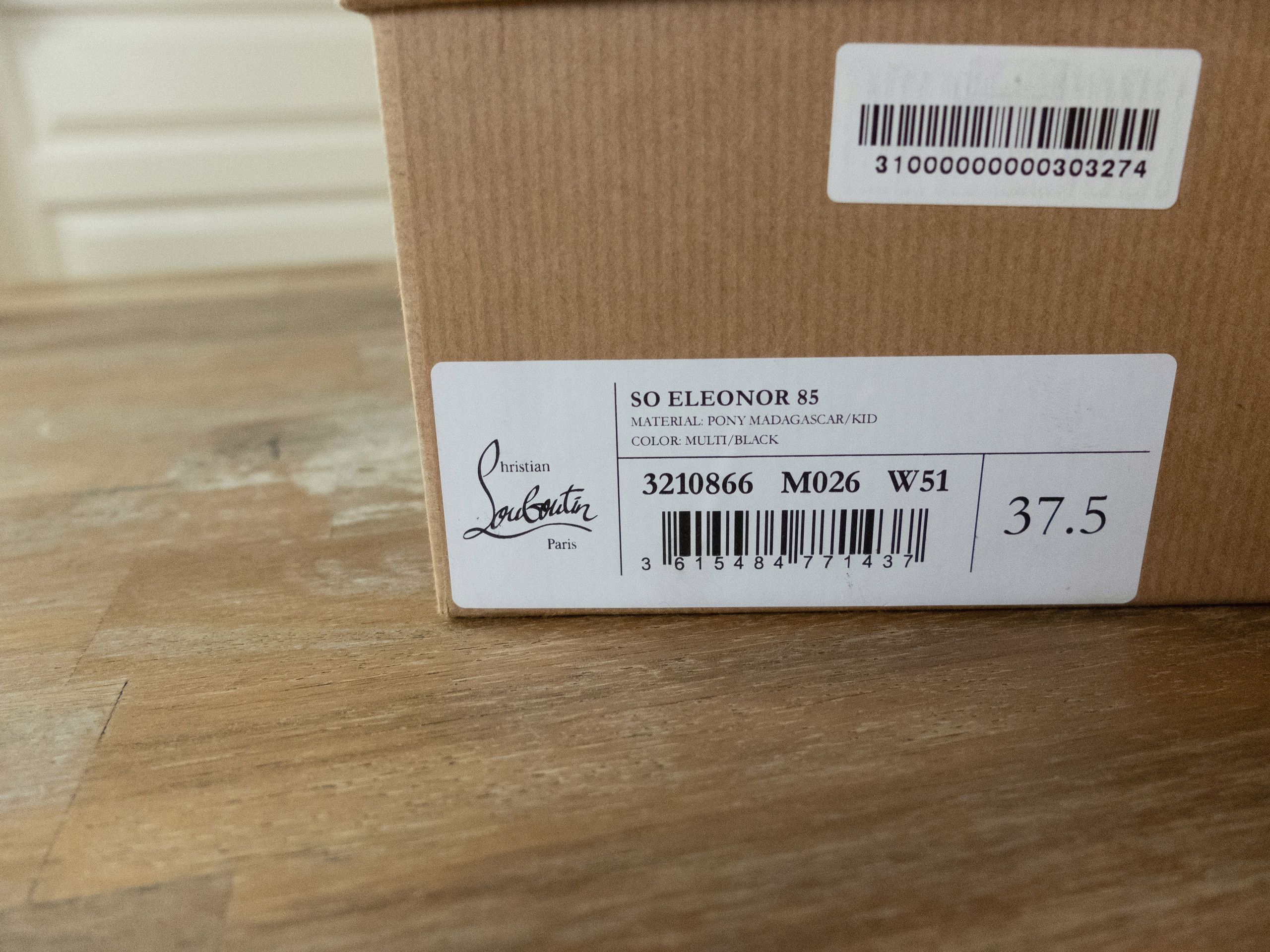 Christian Louboutin CHRISTIAN LOUBOUTIN So Eleonor pony hair leopard boots 37.5 Size US 7.5 / IT 37.5 - 13 Thumbnail