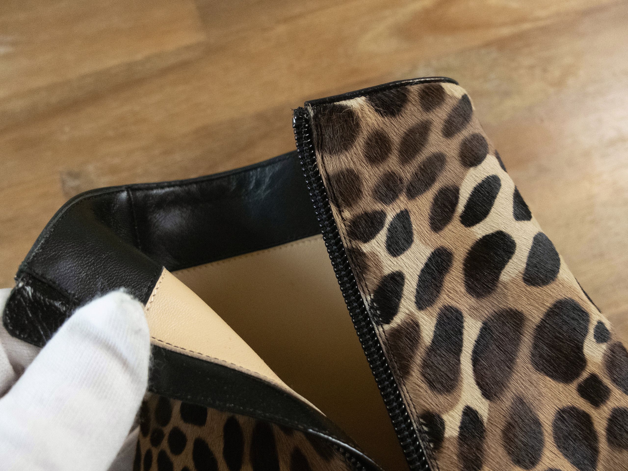 Christian Louboutin CHRISTIAN LOUBOUTIN So Eleonor pony hair leopard boots 37.5 Size US 7.5 / IT 37.5 - 10 Thumbnail