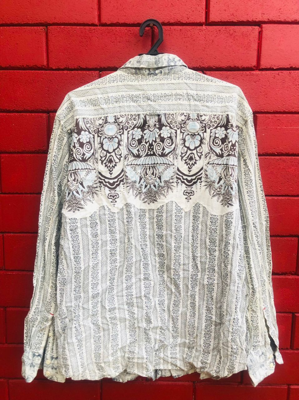 Guess × Vintage Vintage Guess Japanese Designer Fashion Style Long Sleeve Size US XL / EU 56 / 4 - 2 Thumbnail