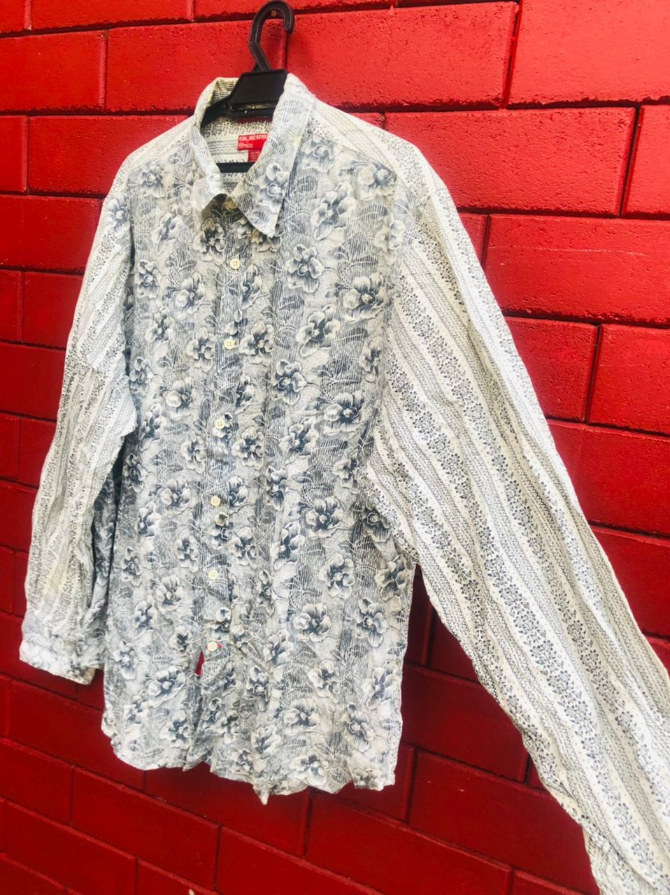 Guess × Vintage Vintage Guess Japanese Designer Fashion Style Long Sleeve Size US XL / EU 56 / 4 - 6 Thumbnail