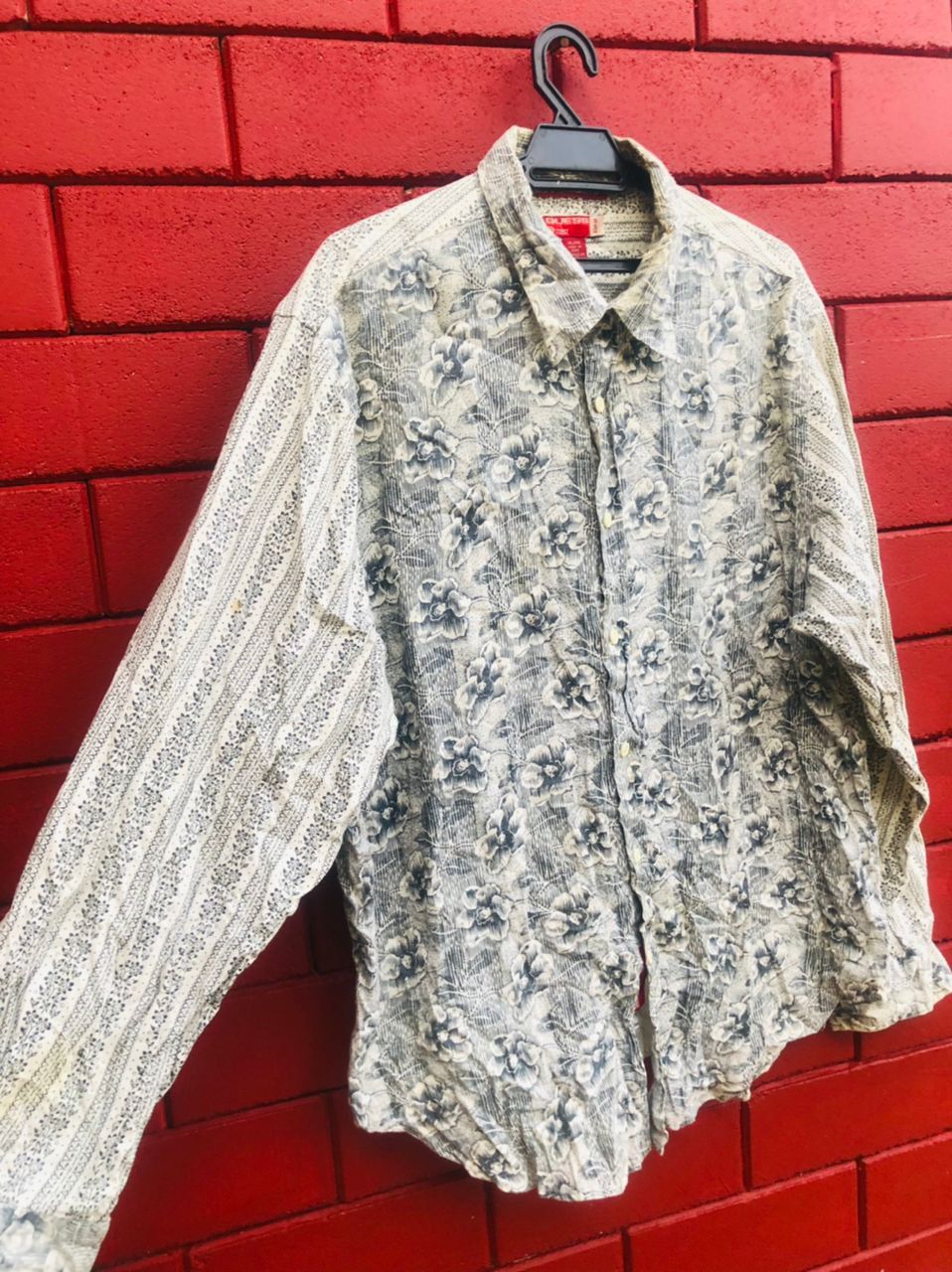Guess × Vintage Vintage Guess Japanese Designer Fashion Style Long Sleeve Size US XL / EU 56 / 4 - 5 Thumbnail