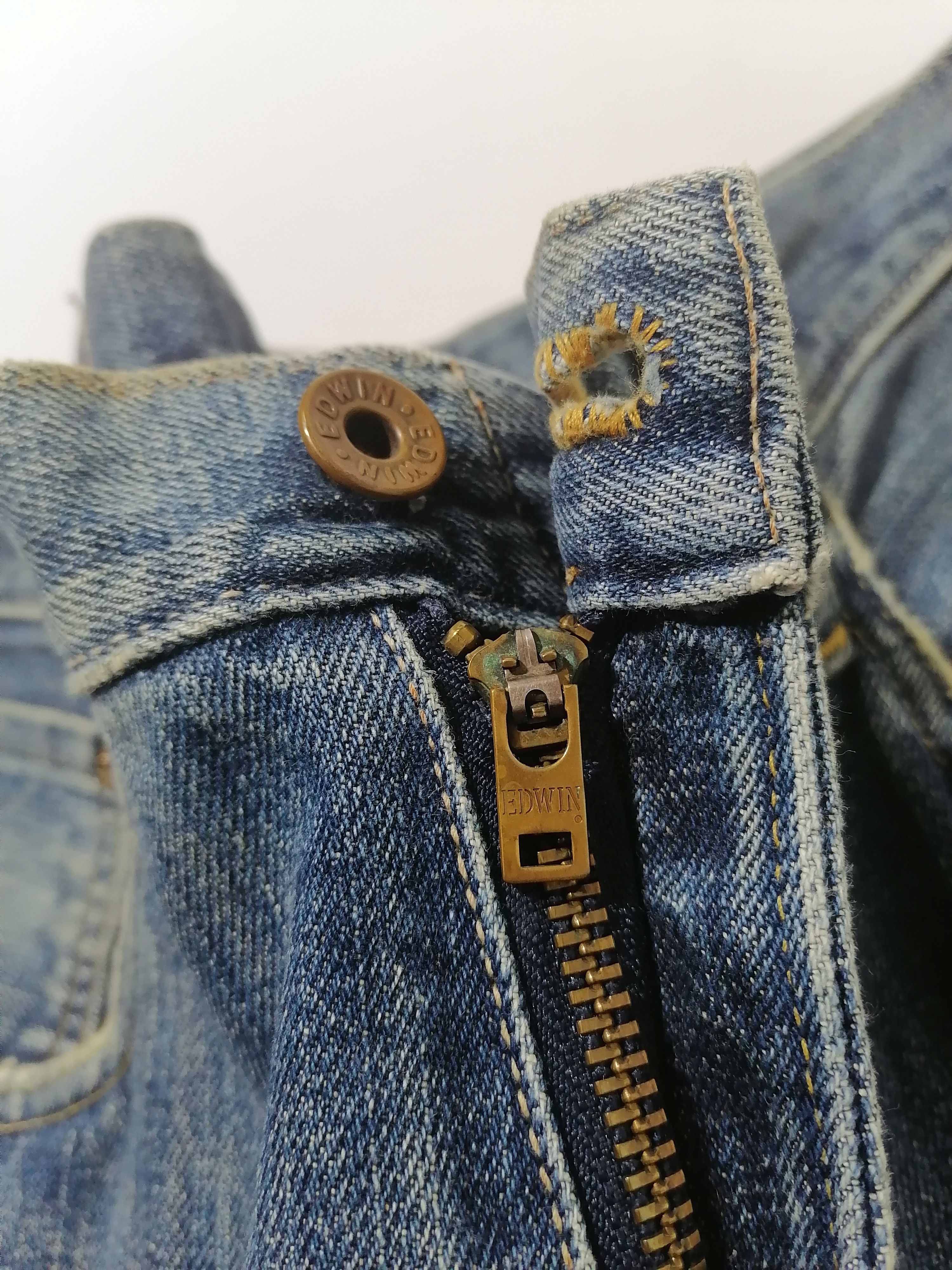 Edwin × Japanese Brand 505 Edwin Denim Jeans Size US 31 - 3 Thumbnail