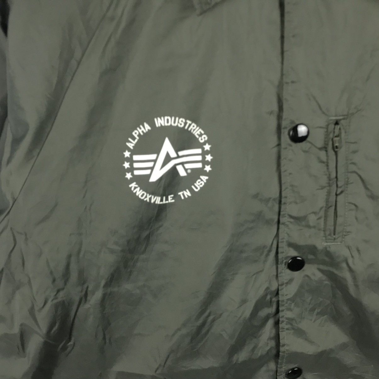 Alpha Industries Vintage Alpha Industries Jacket Military Flight Jacket Size US XL / EU 56 / 4 - 4 Thumbnail