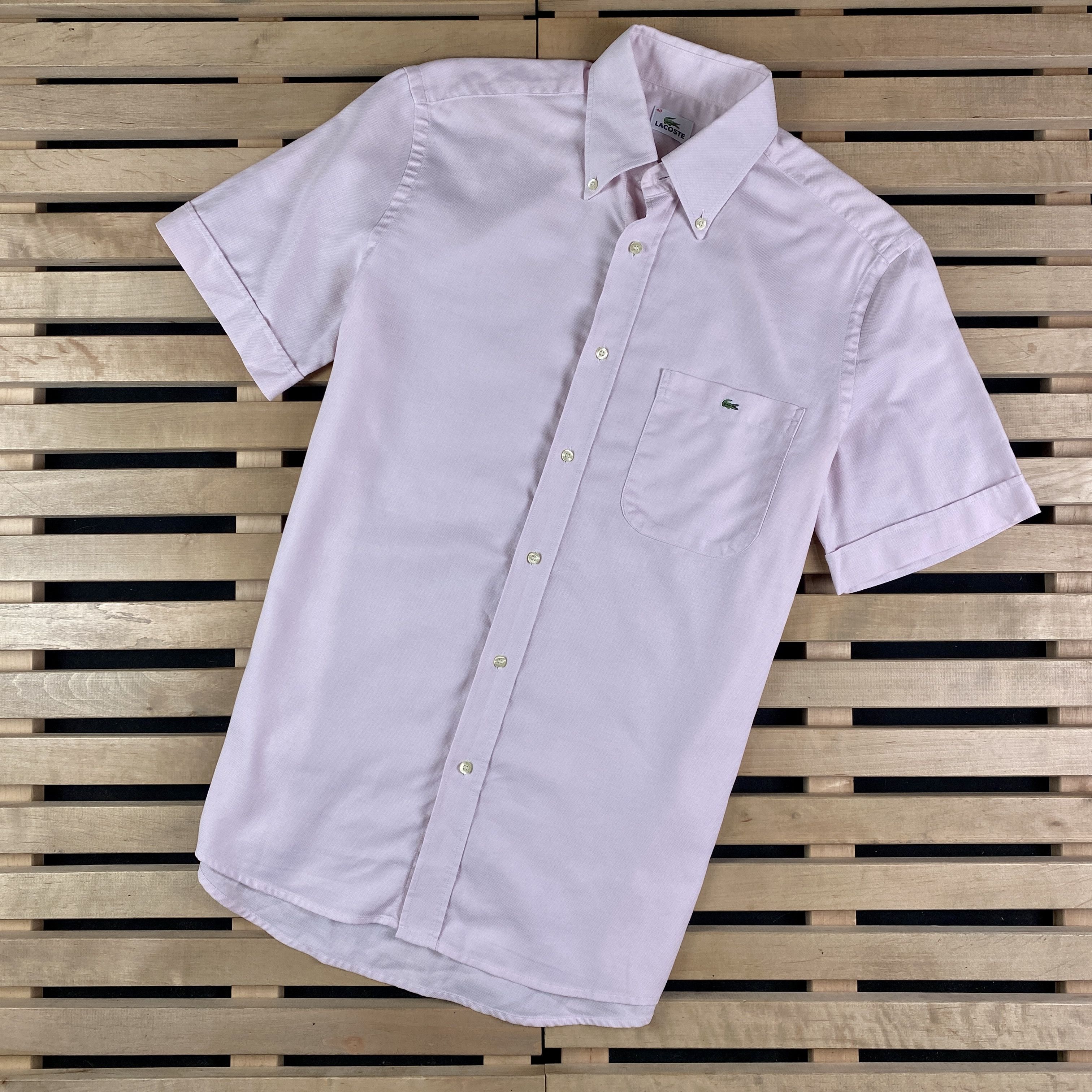 Lacoste × Vintage Men’s Shirt Lacoste Vintage Size 40 Size US M / EU 48-50 / 2 - 1 Thumbnail