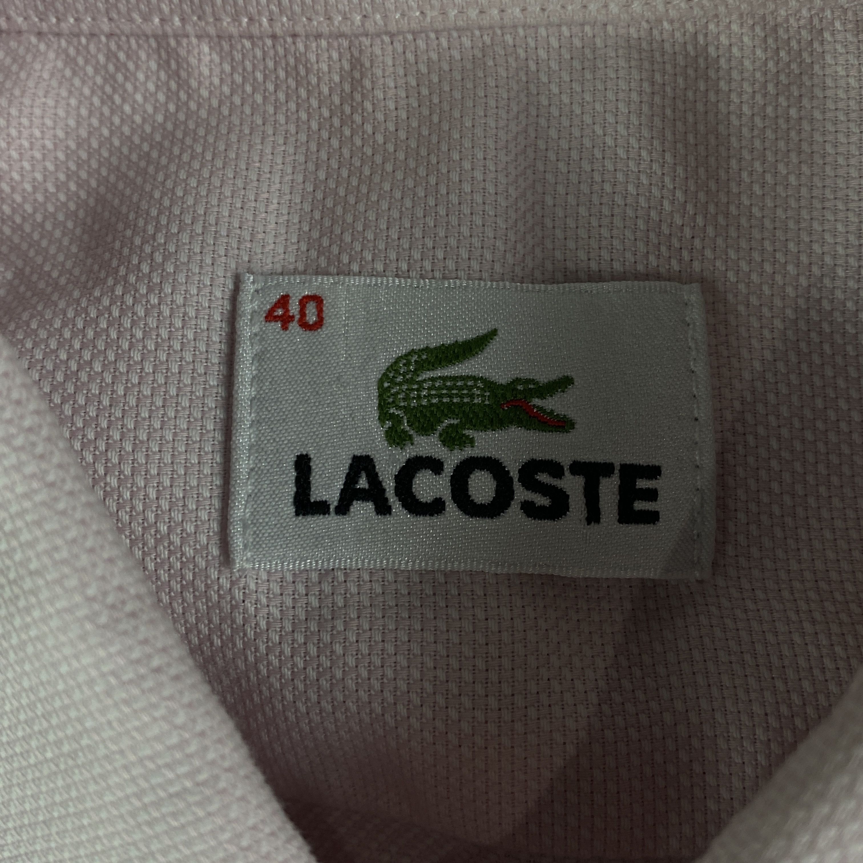 Lacoste × Vintage Men’s Shirt Lacoste Vintage Size 40 Size US M / EU 48-50 / 2 - 4 Thumbnail