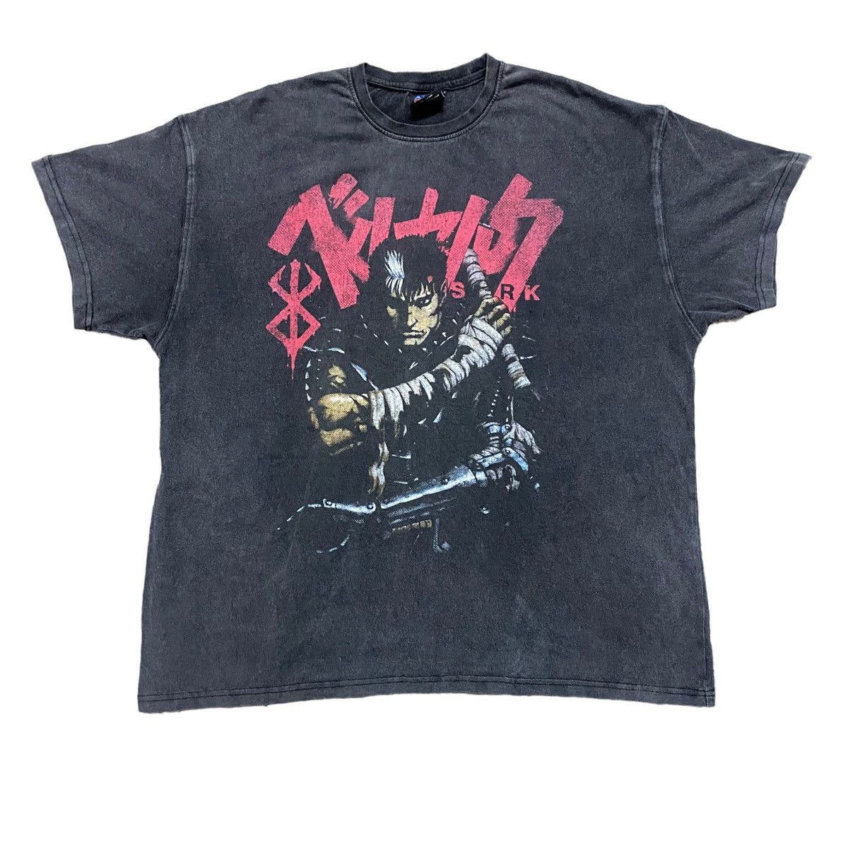 Anime Berserk Guts Bootleg Anime Manga Comics Y2K Size US XL / EU 56 / 4 - 2 Thumbnail