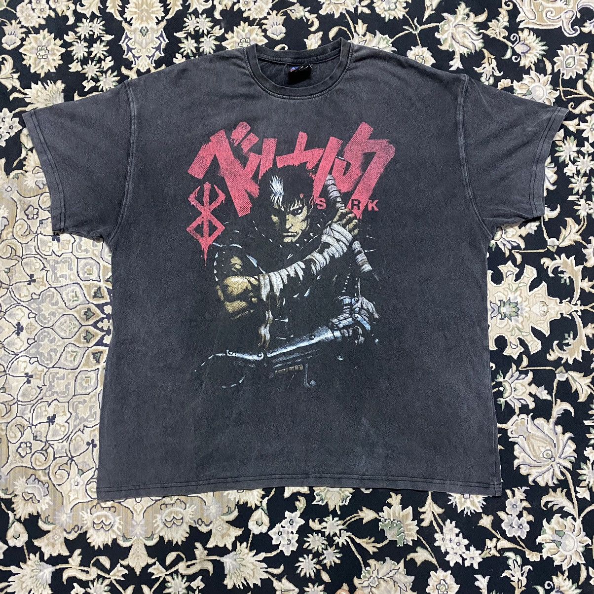 Anime Berserk Guts Bootleg Anime Manga Comics Y2K Size US XL / EU 56 / 4 - 3 Thumbnail