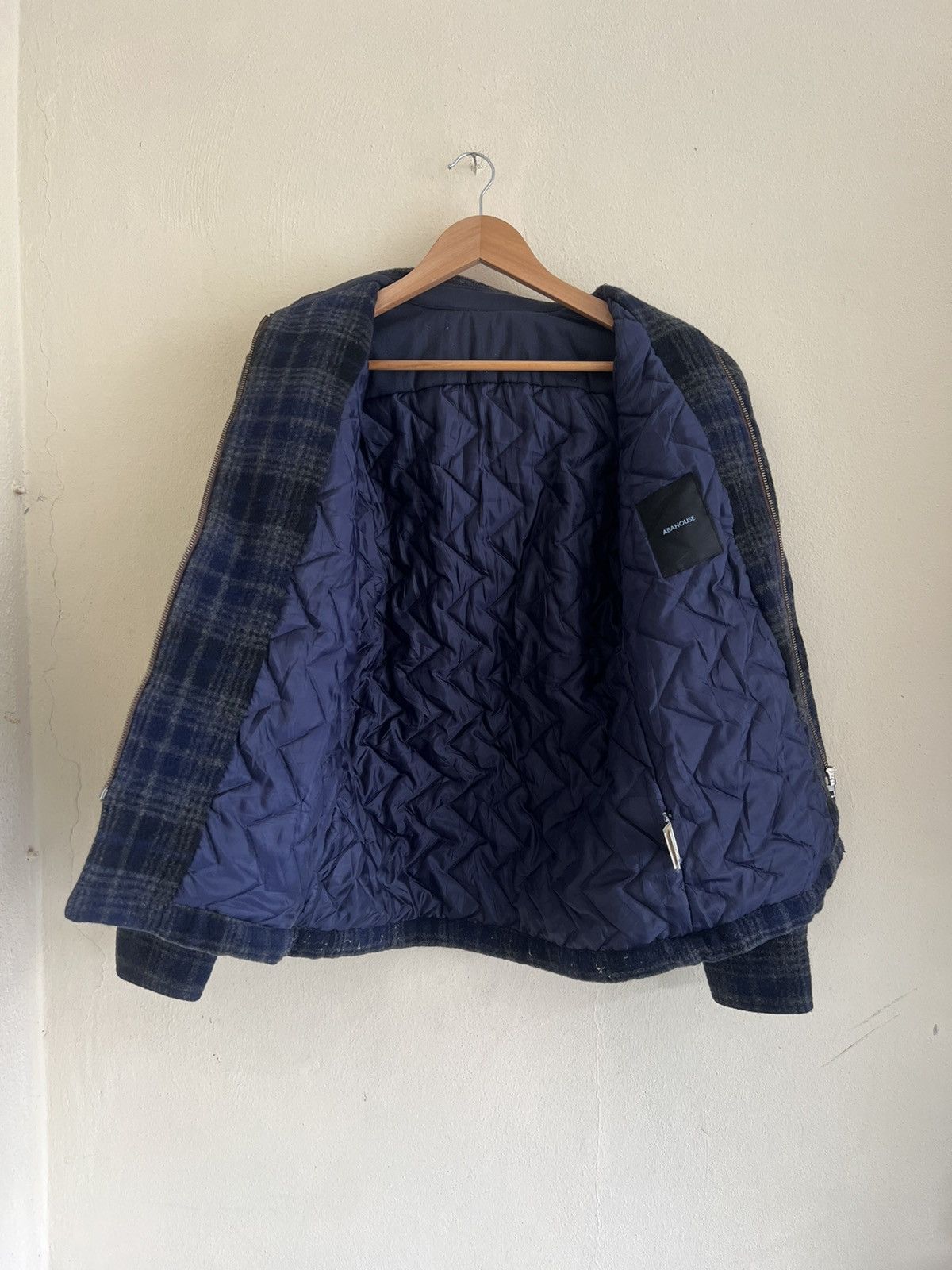 ABAHOUSE × Vintage Vintage Abah Hause wool Flannel Jacket Size US M / EU 48-50 / 2 - 3 Thumbnail