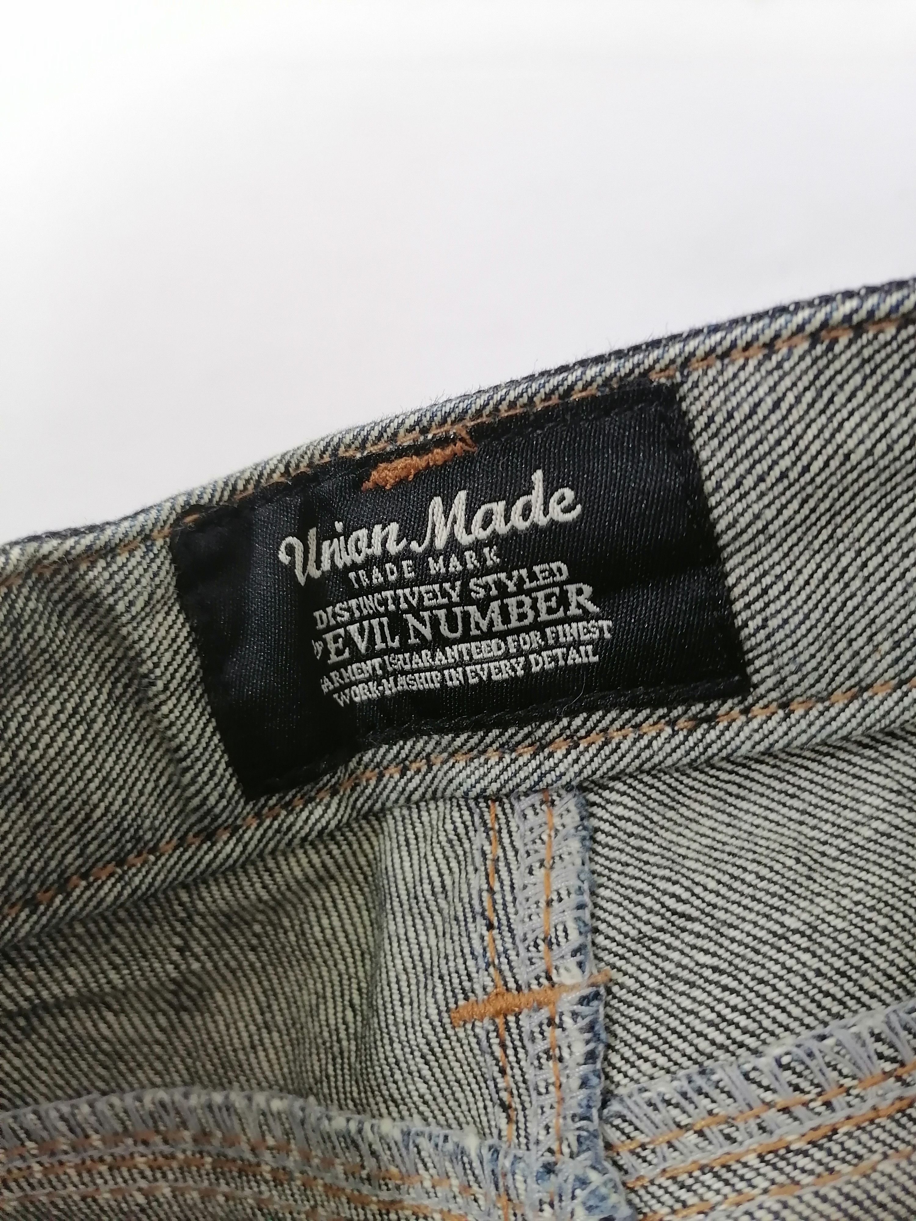 Other Evil Number Quality Design Denim Jeans Size US 34 / EU 50 - 5 Thumbnail