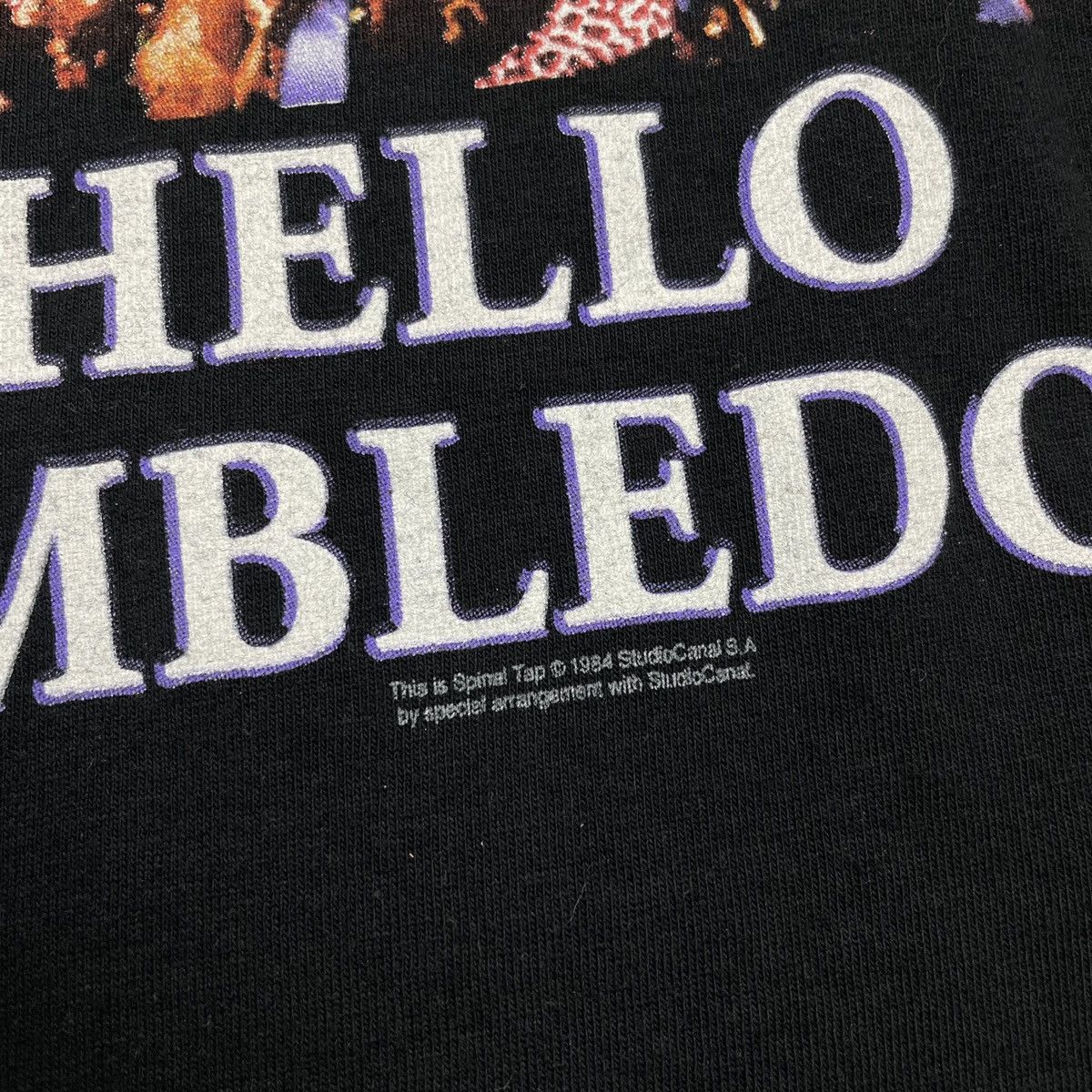 Band Tees × Vintage Vintage 1984 Repro Spinal Tap Tour Band Tees Size US S / EU 44-46 / 1 - 5 Thumbnail