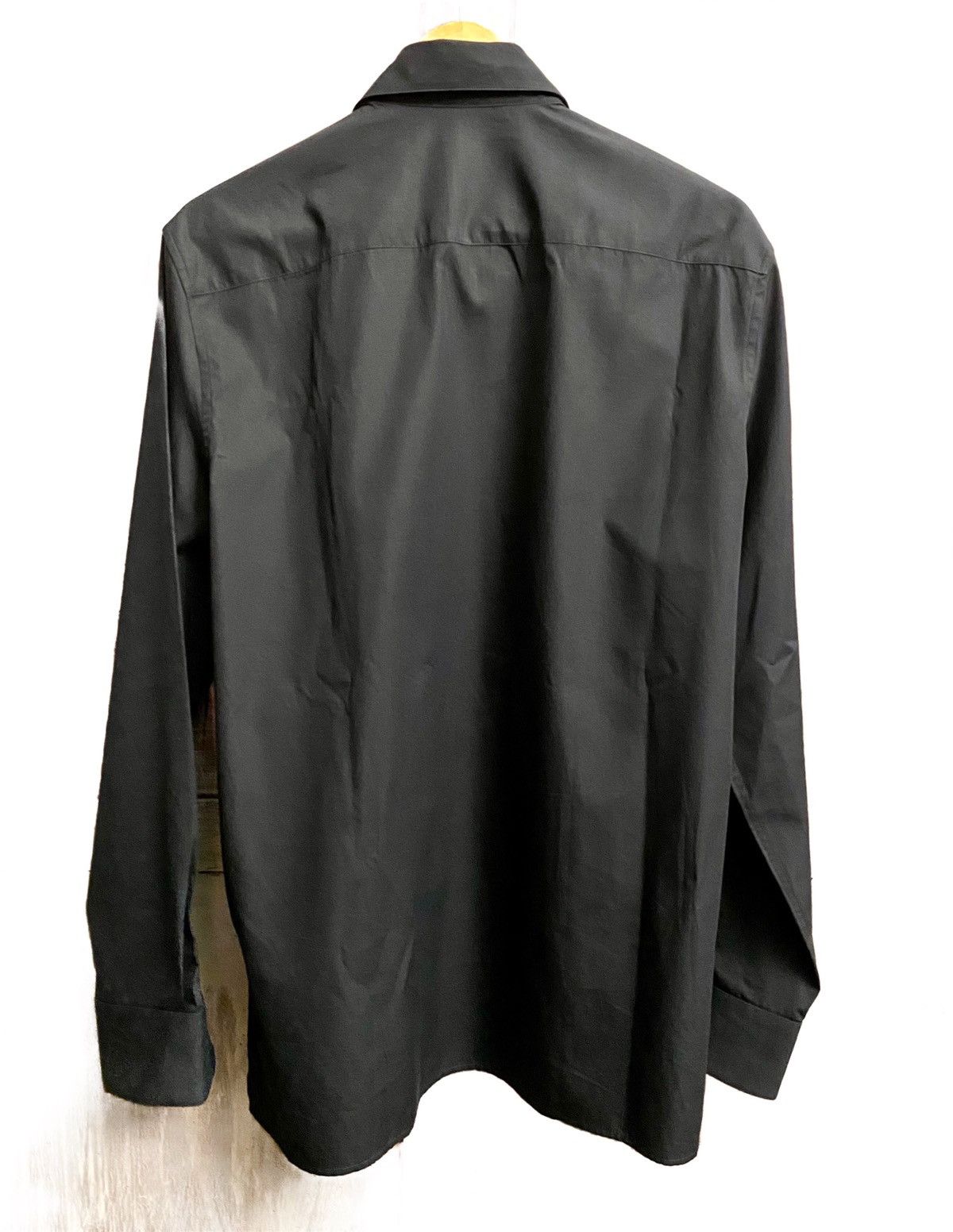 Givenchy MM Williams Givenchy black Zip asymmetrical shirt 39 boxy Size US M / EU 48-50 / 2 - 6 Thumbnail