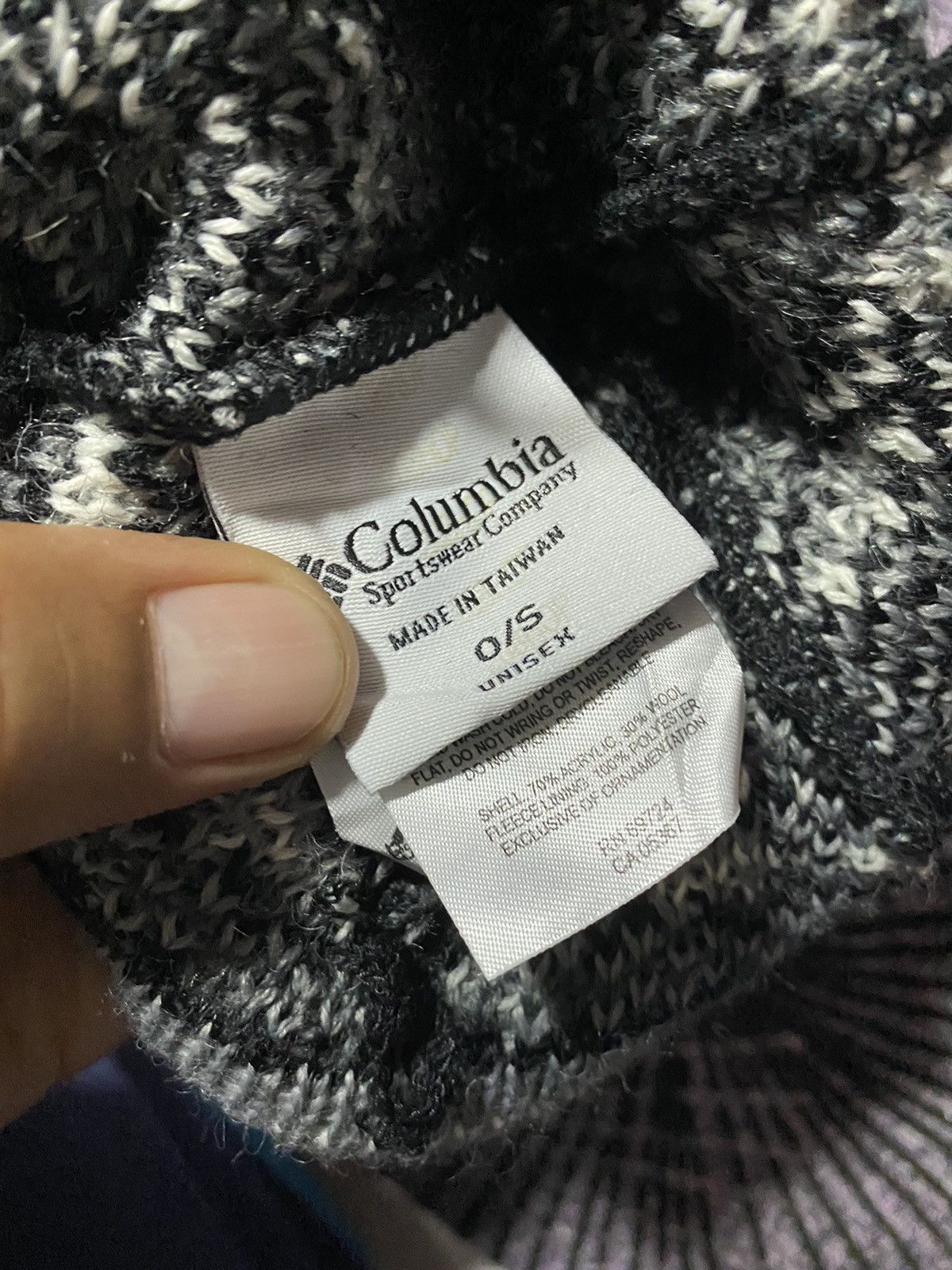 Columbia COLUMBIA BEANIE NICE DESIGN Size ONE SIZE - 6 Thumbnail
