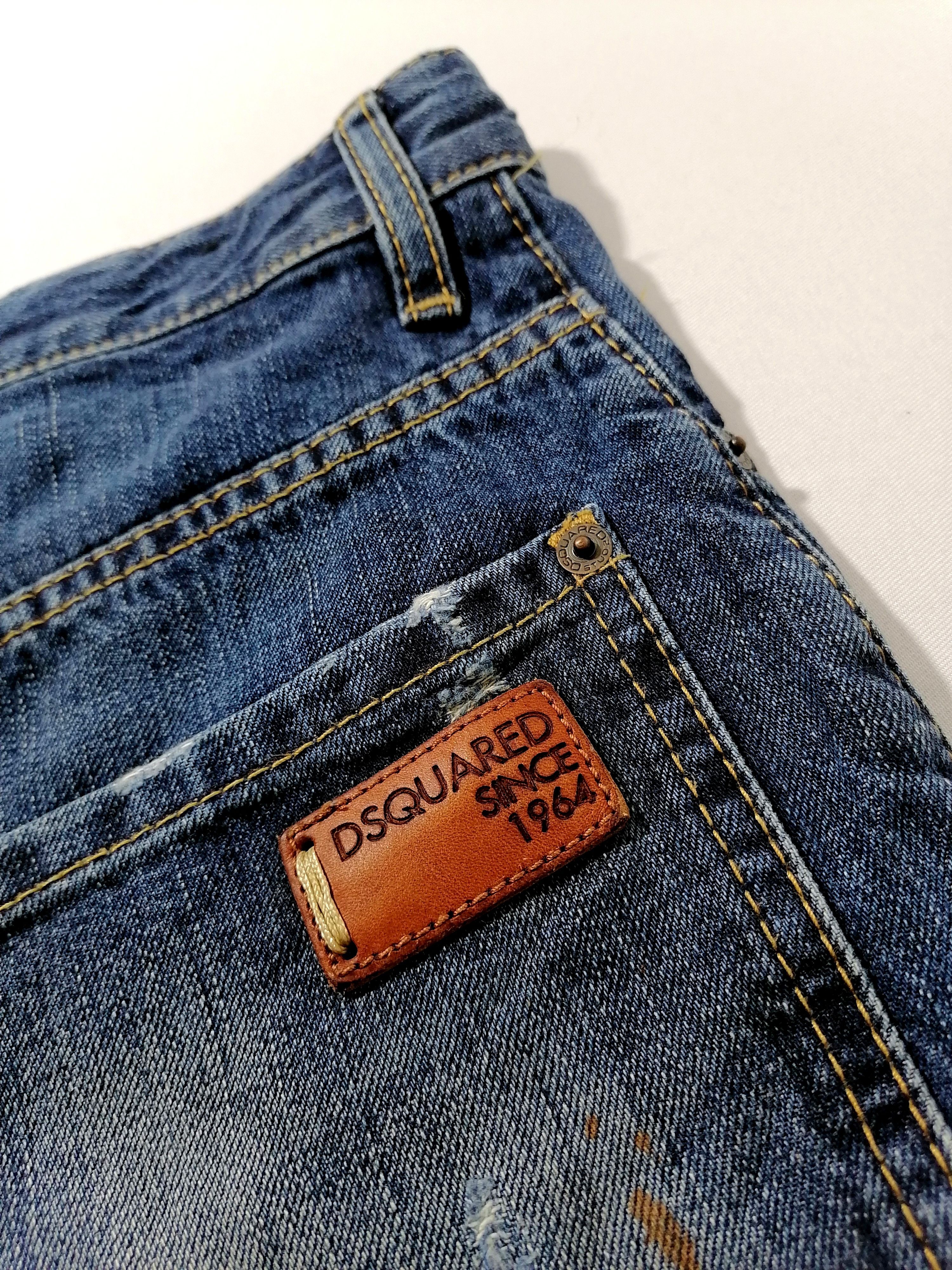 Dsquared2 Dsquared Fly Button Denim Jeans Size US 33 - 3 Thumbnail