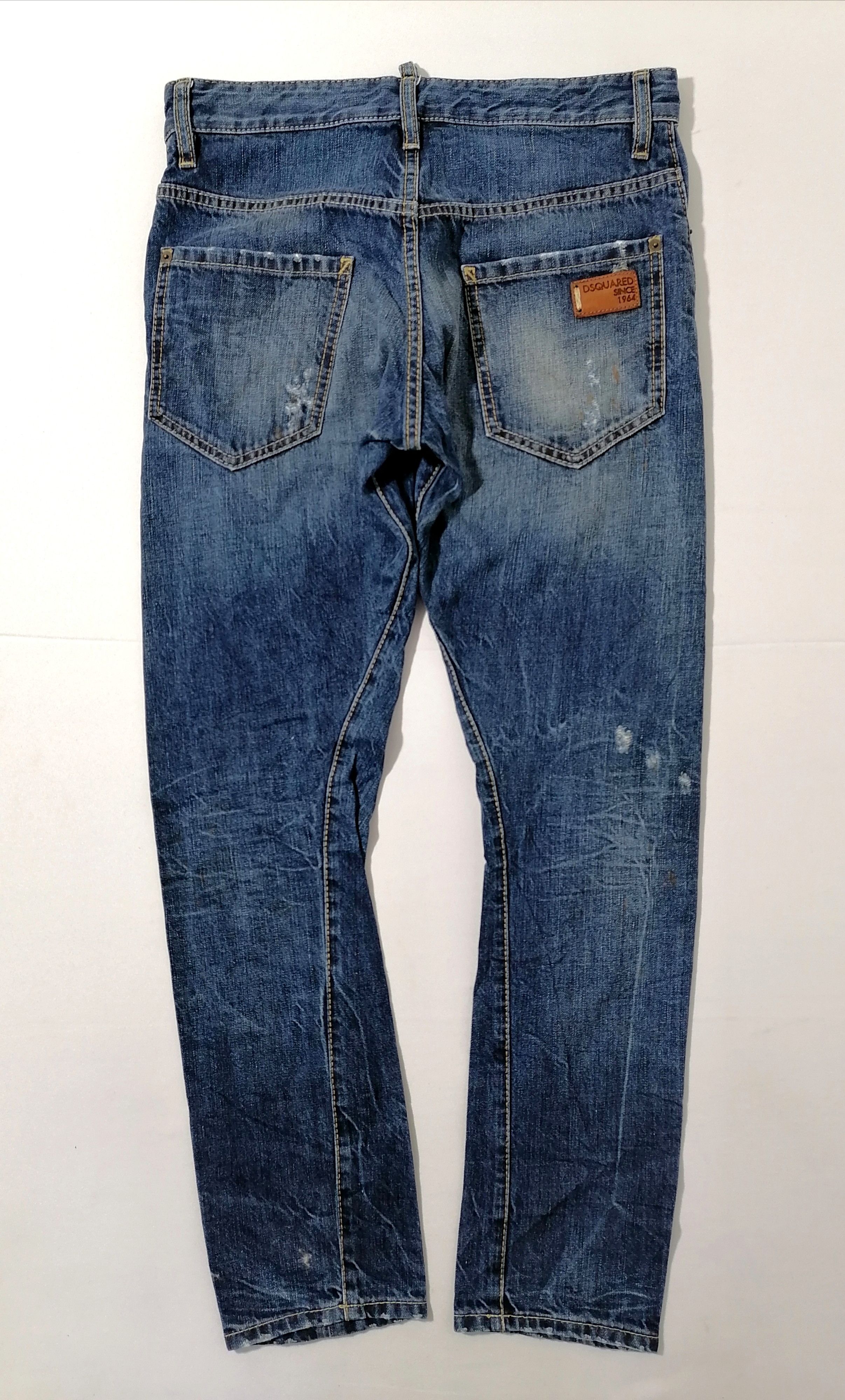 Dsquared2 Dsquared Fly Button Denim Jeans Size US 33 - 2 Thumbnail