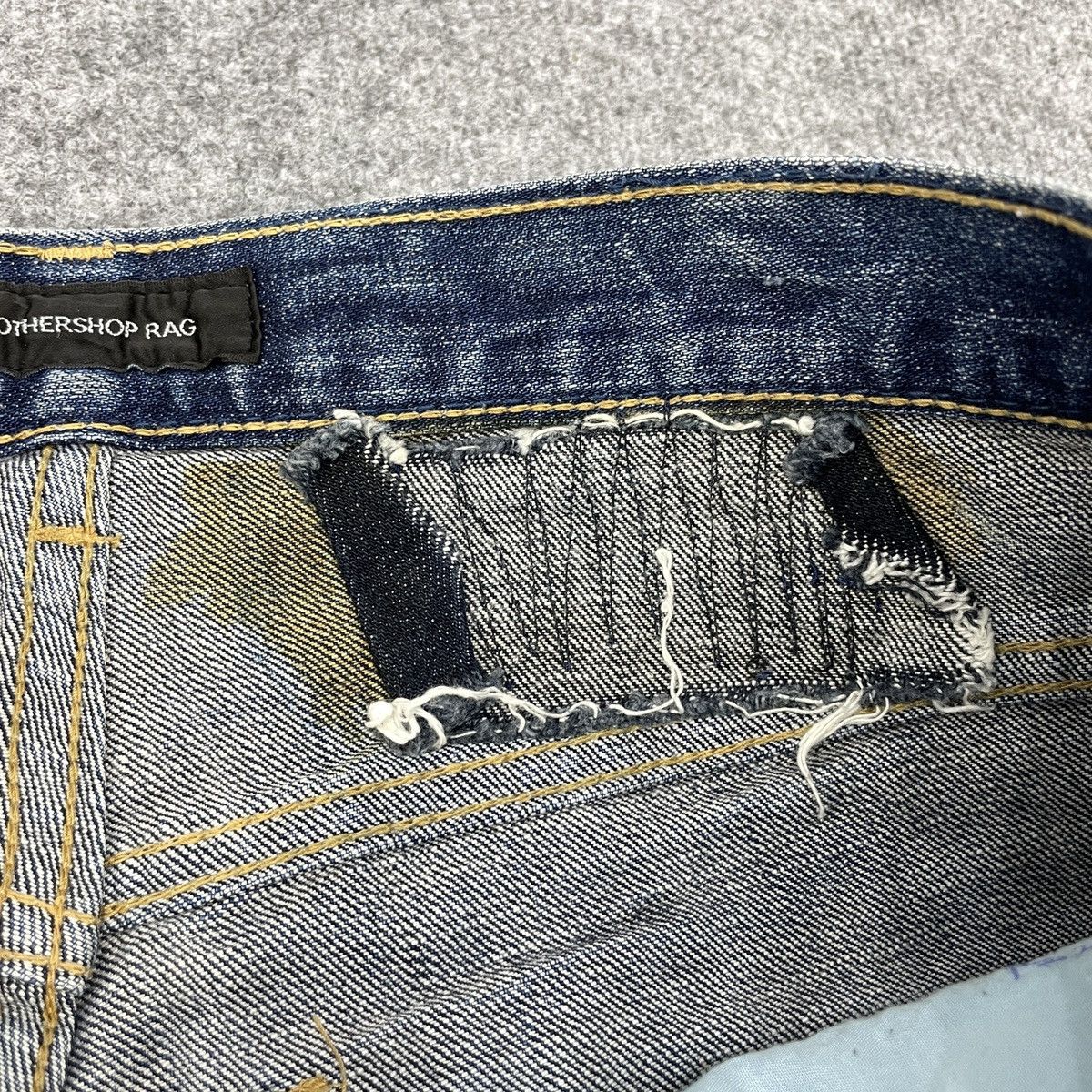Japanese Brand × Vintage Distressed Japanese Brand Anothershop Rag -wc170 Size US 29 - 7 Thumbnail