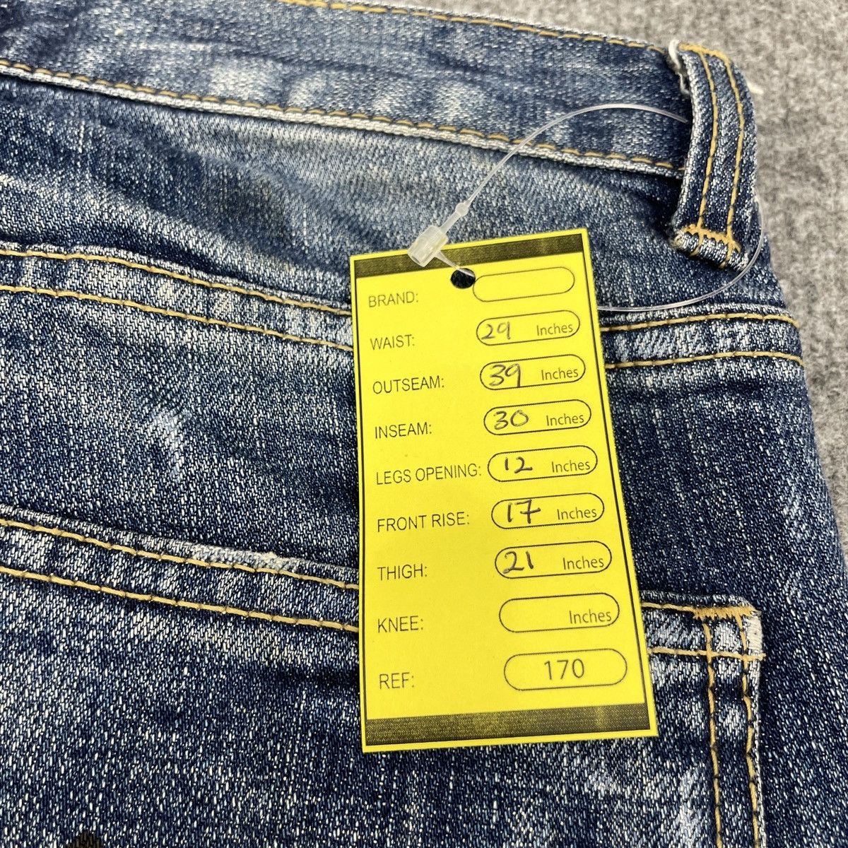 Japanese Brand × Vintage Distressed Japanese Brand Anothershop Rag -wc170 Size US 29 - 10 Thumbnail