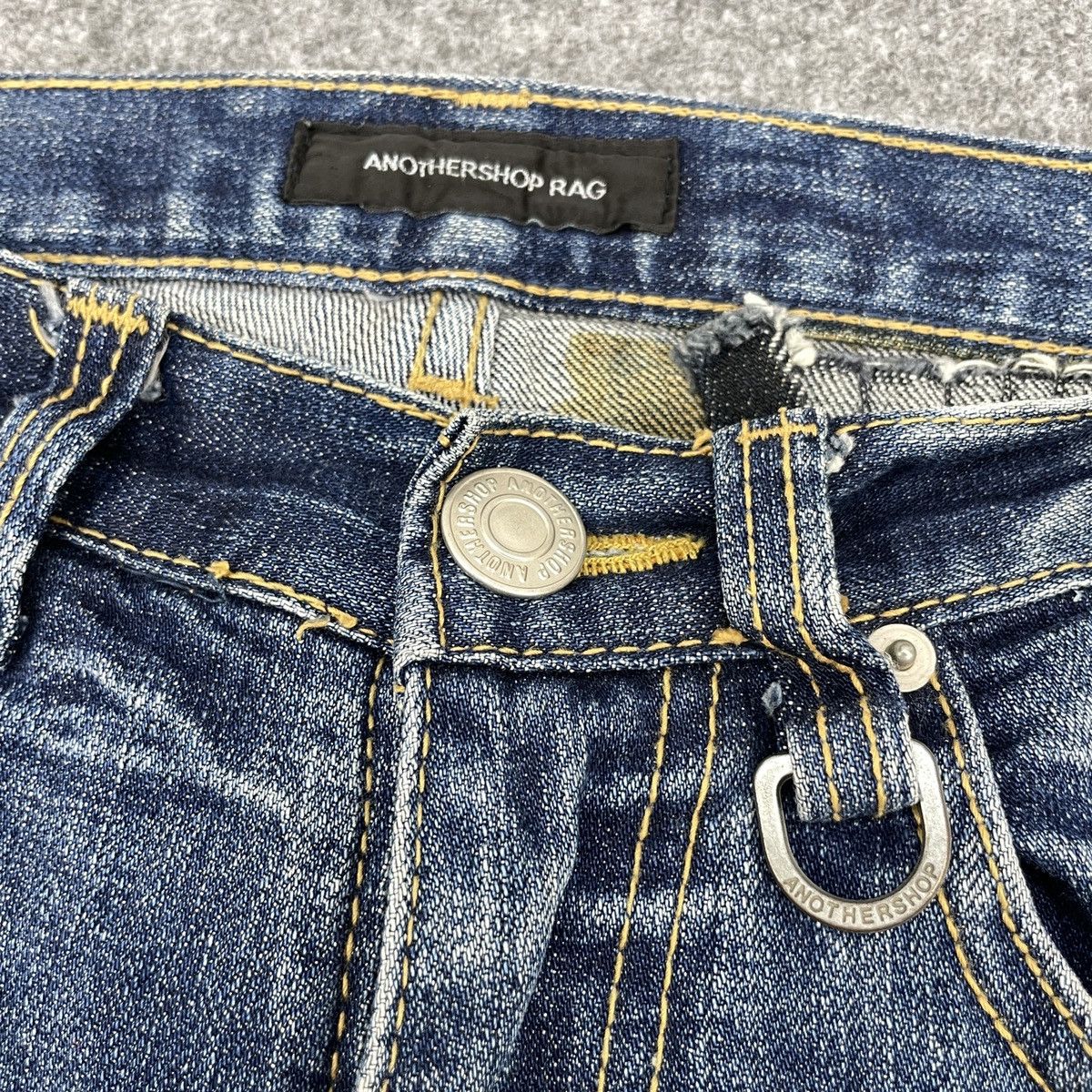 Japanese Brand × Vintage Distressed Japanese Brand Anothershop Rag -wc170 Size US 29 - 6 Thumbnail