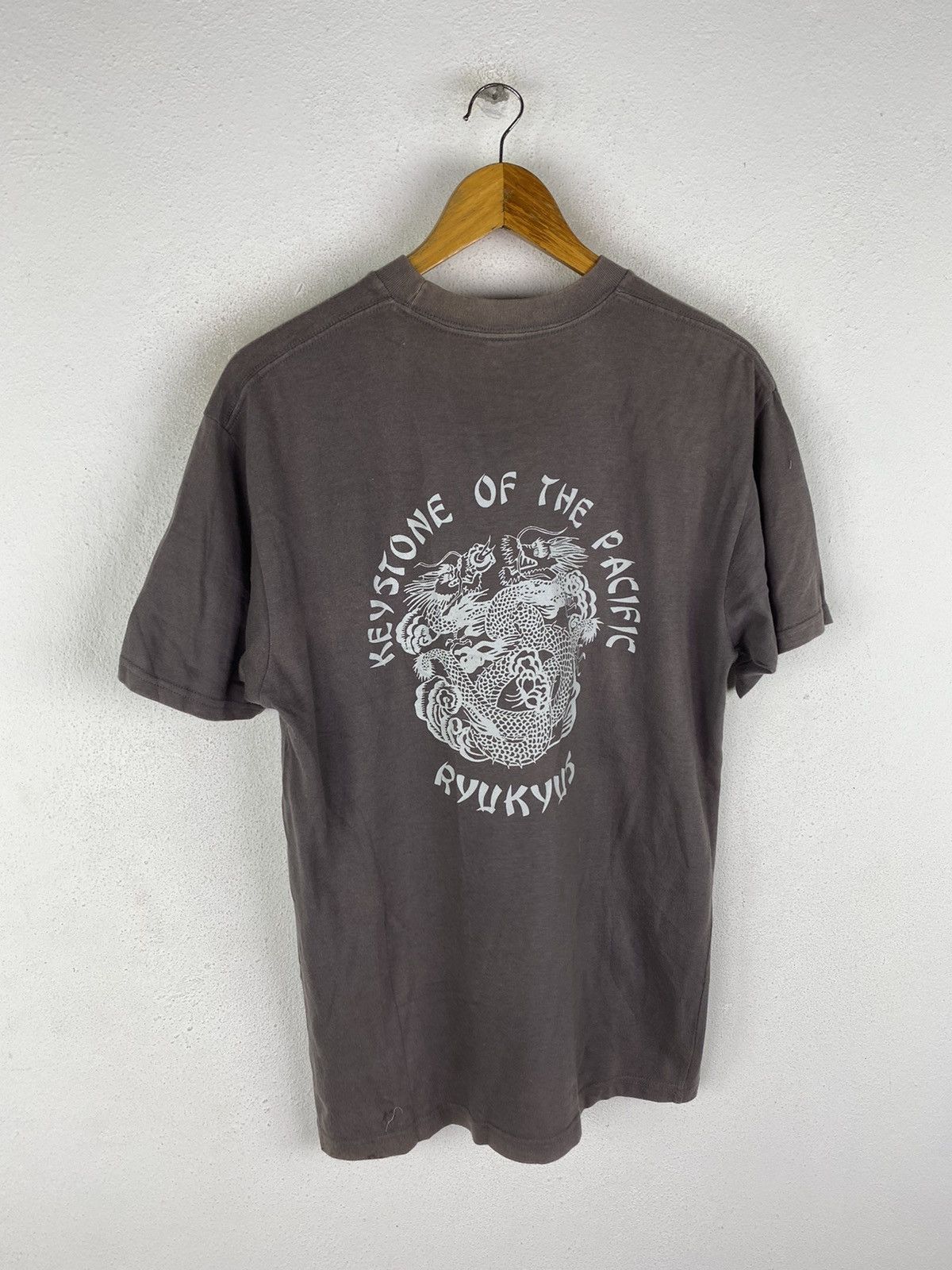 Japanese Brand × Vintage 🔥SALE🔥RYUKYUS KEYSTONE OF THE PACIFIC VINTAGE SHIRTS Size US L / EU 52-54 / 3 - 3 Thumbnail
