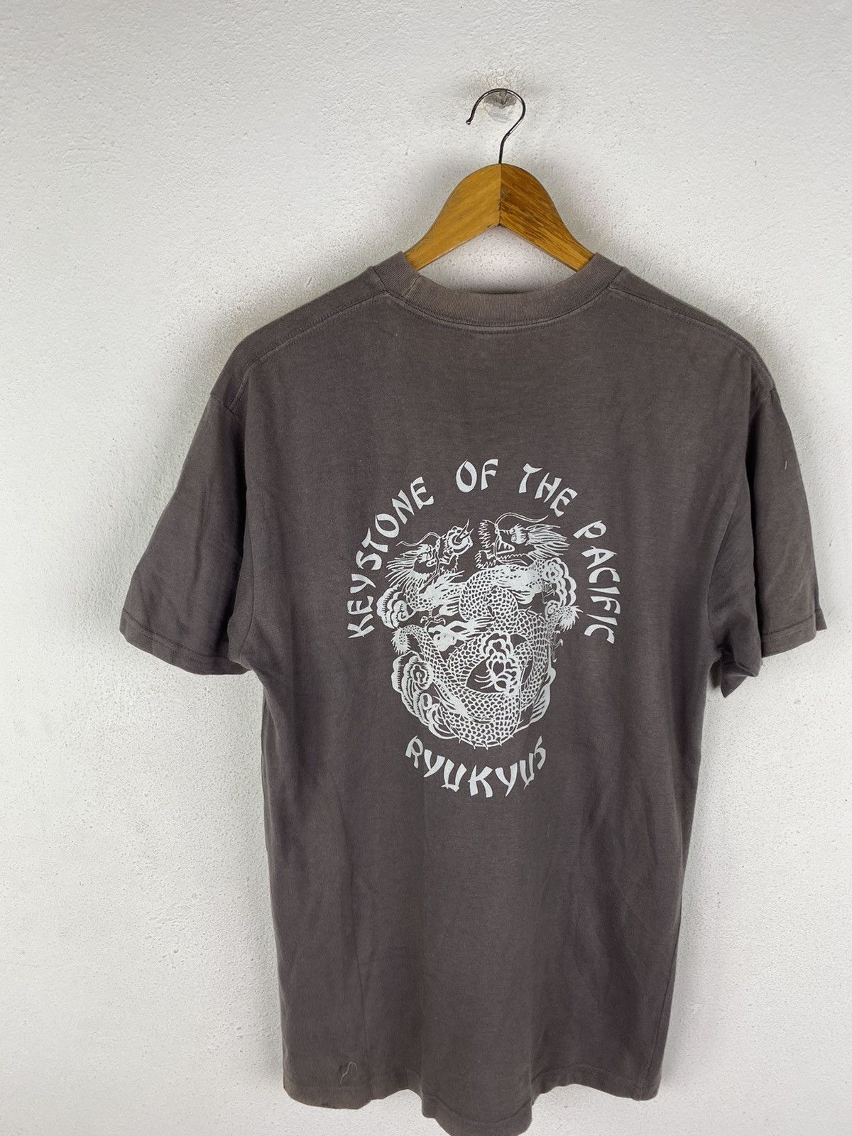 Japanese Brand × Vintage 🔥SALE🔥RYUKYUS KEYSTONE OF THE PACIFIC VINTAGE SHIRTS Size US L / EU 52-54 / 3 - 4 Thumbnail