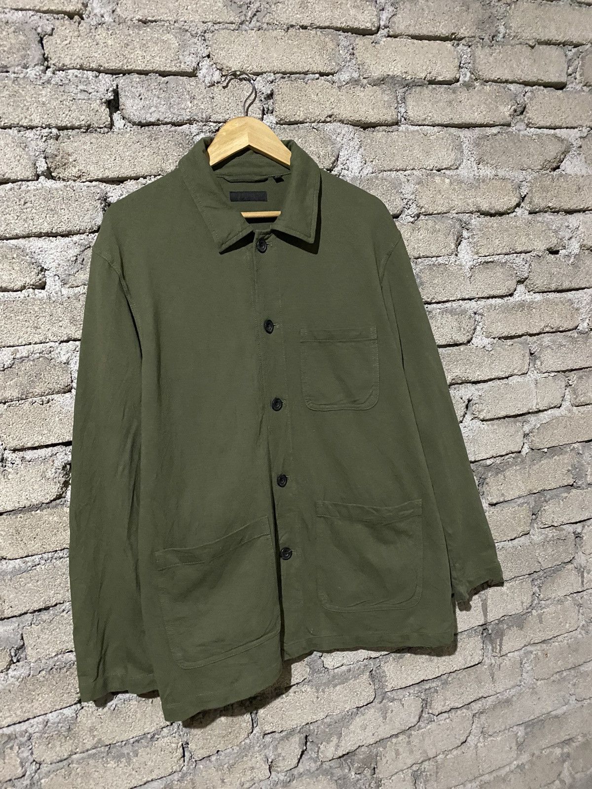 Japanese Brand 🔥SALE🔥UNIQLO CHORE JACKET WORKER STYLE Size US XL / EU 56 / 4 - 3 Thumbnail