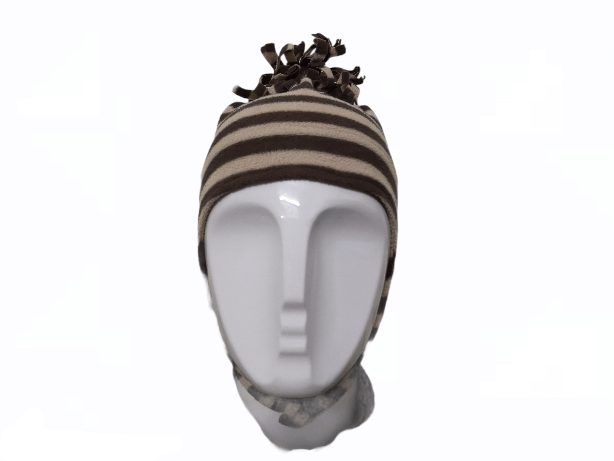 Japanese Brand VINTAGE JUNK STORE STRIPES EARMUFFS ALT BEANIE Size ONE SIZE - 8 Thumbnail