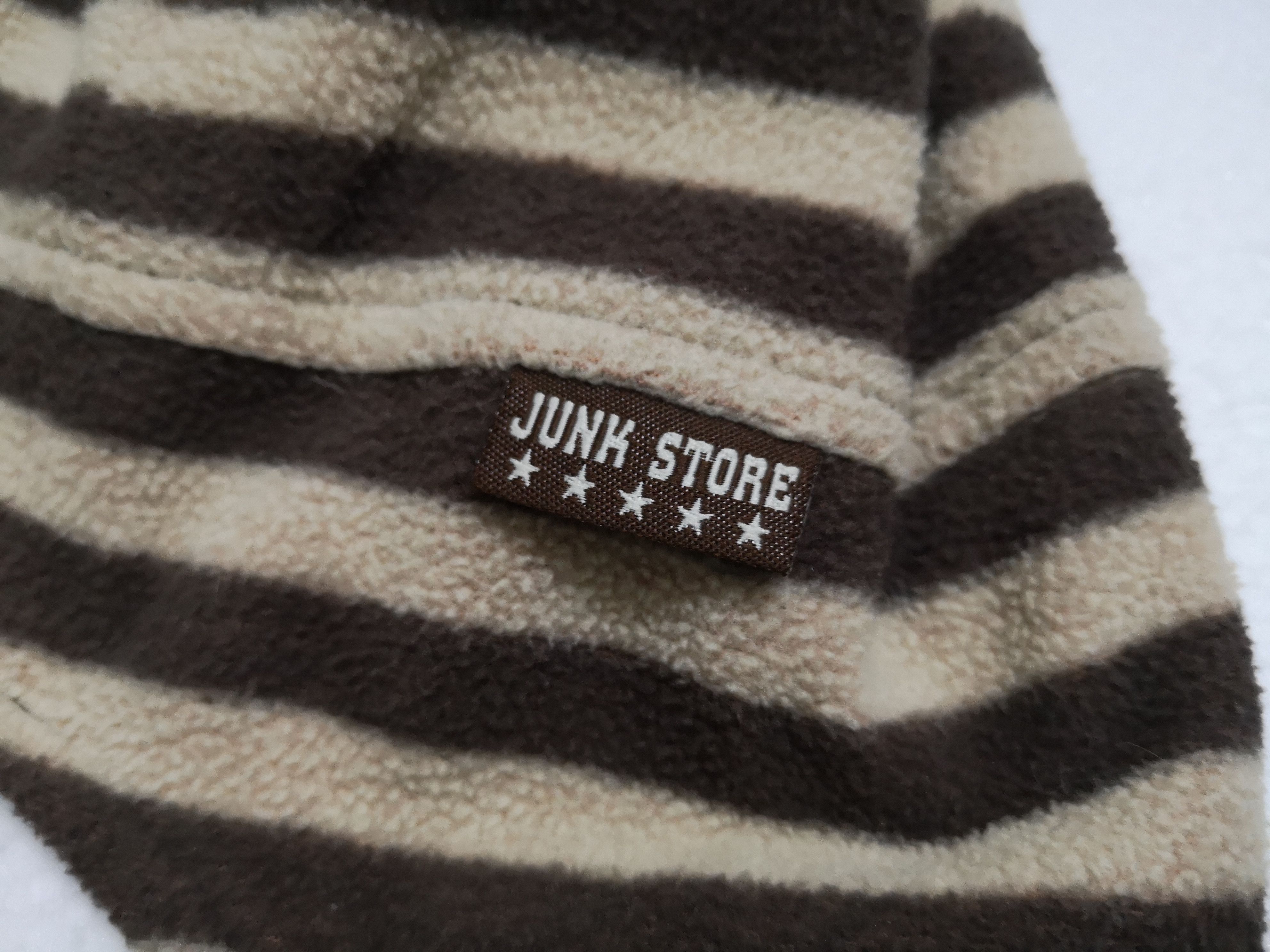 Japanese Brand VINTAGE JUNK STORE STRIPES EARMUFFS ALT BEANIE Size ONE SIZE - 12 Thumbnail