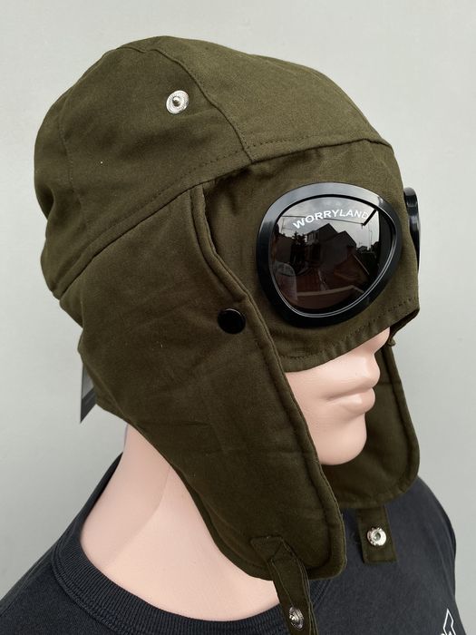 Vintage Goggle Trapper Hat Worryland Look Like Cp Company x Barbour
