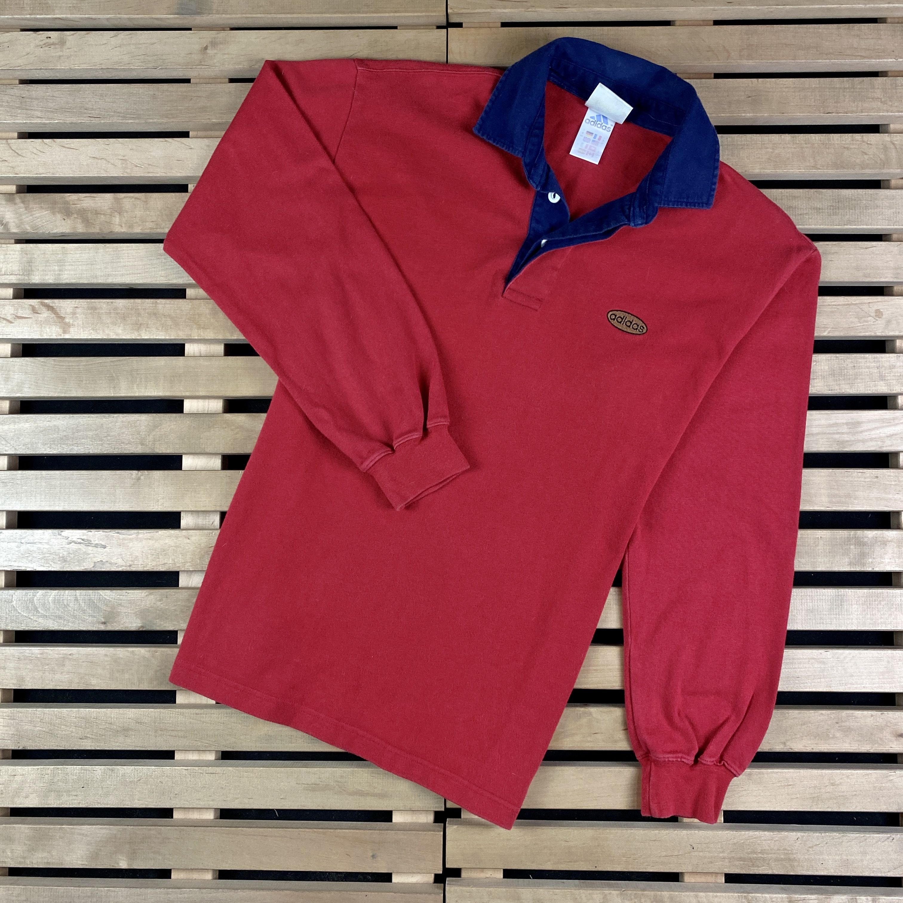 Adidas × Vintage Men’s Long Sleeve Sweatshirt Adidas Vintage Size M Size US M / EU 48-50 / 2 - 1 Thumbnail