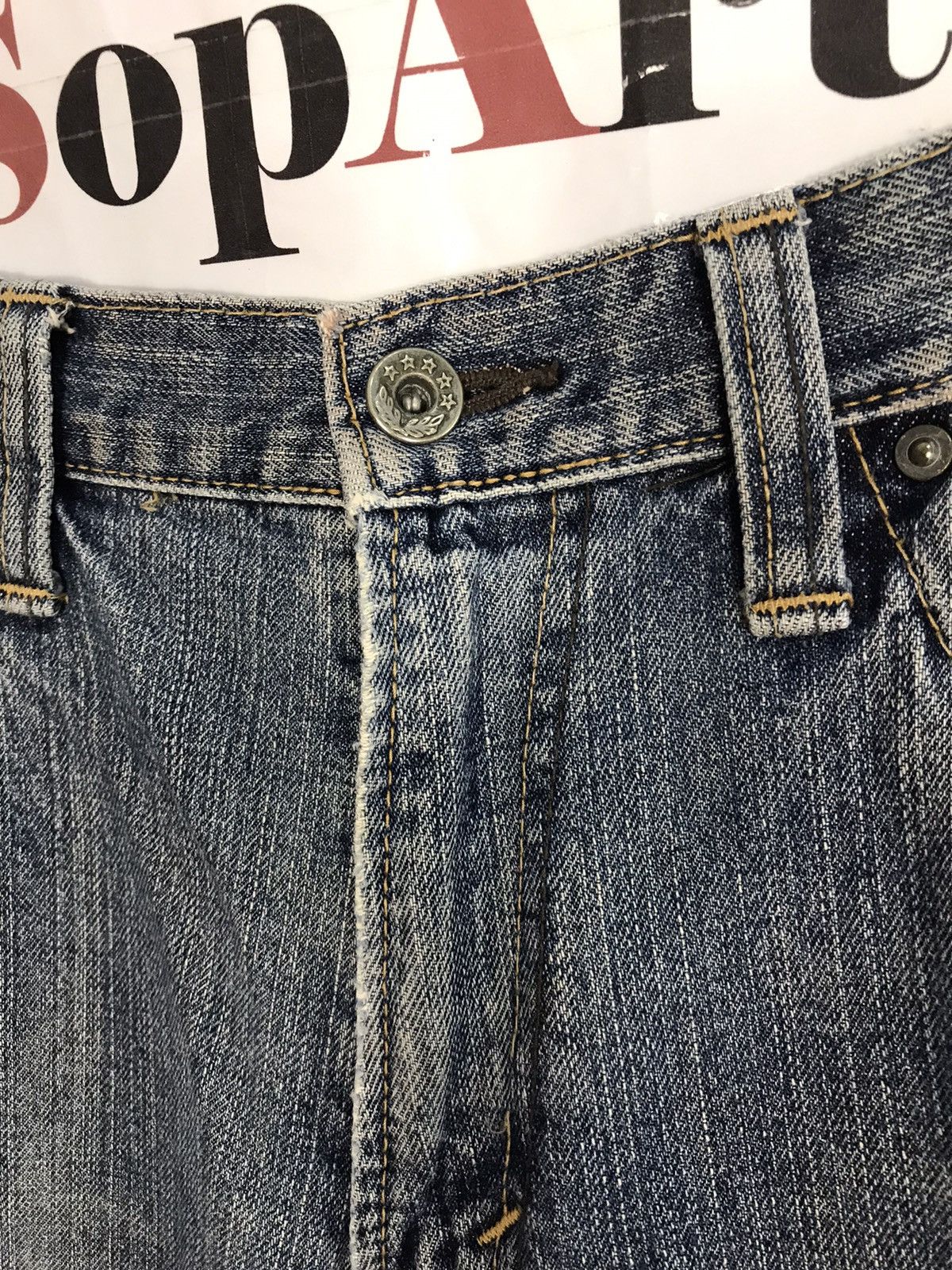 Japanese Brand Blue Way Modern Vintage Custom Design Size US 35 - 7 Thumbnail