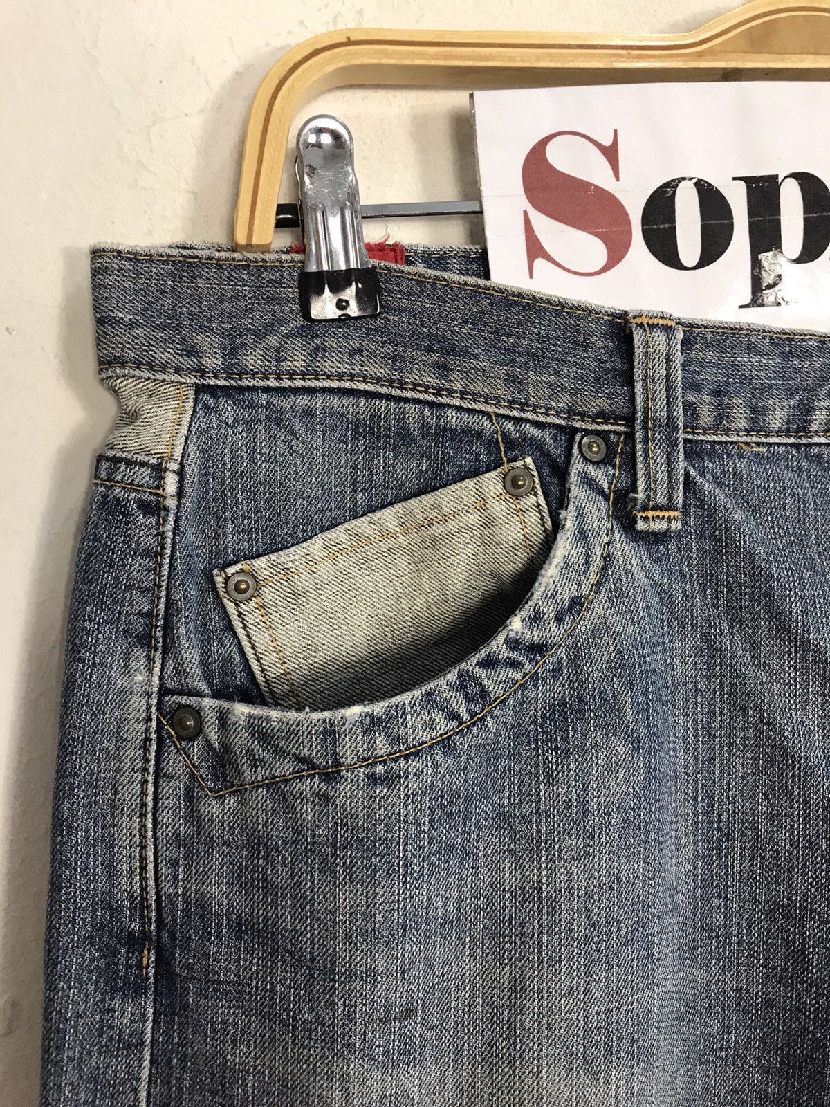 Japanese Brand Blue Way Modern Vintage Custom Design Size US 35 - 6 Thumbnail