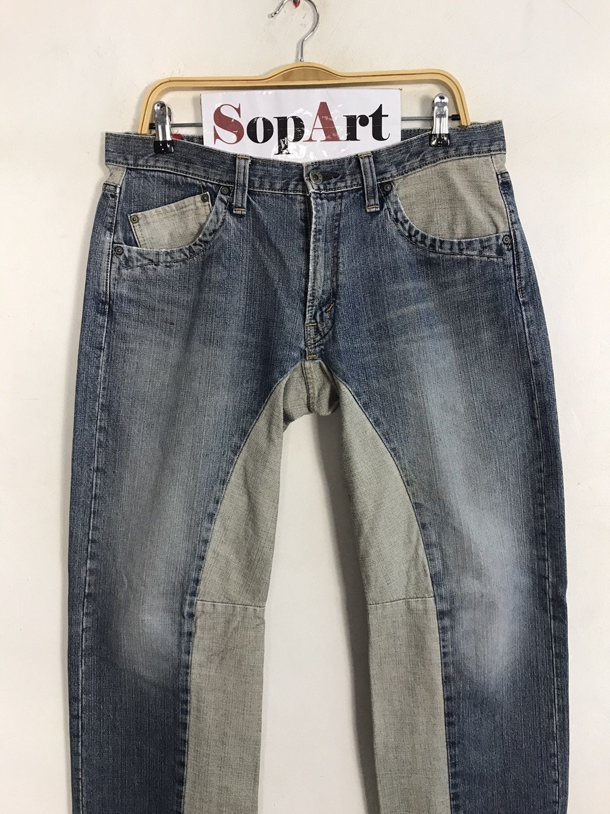 Japanese Brand Blue Way Modern Vintage Custom Design Size US 35 - 3 Thumbnail
