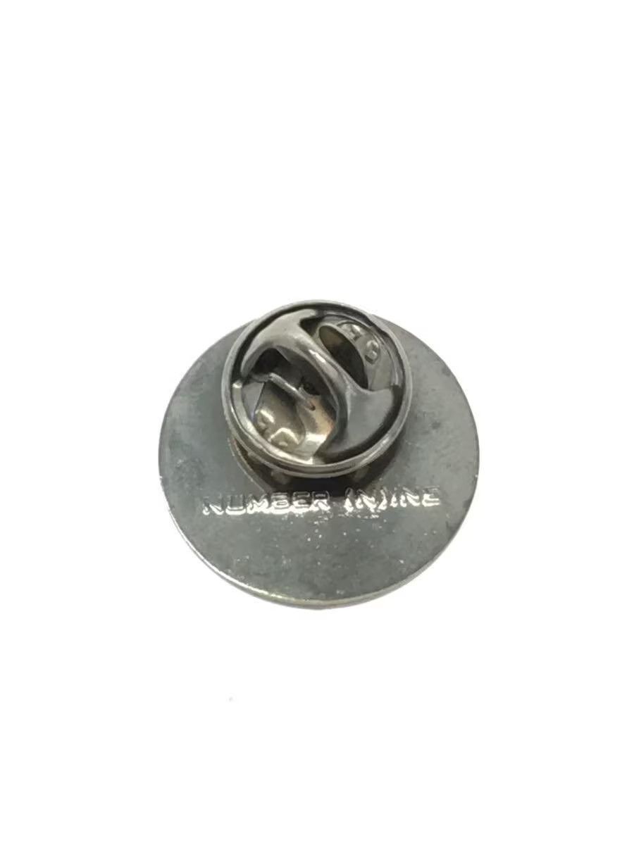 Number (N)ine "SCHOOL OF VISUAL COMEDY" Skull Logo Pin Size ONE SIZE - 2 Thumbnail