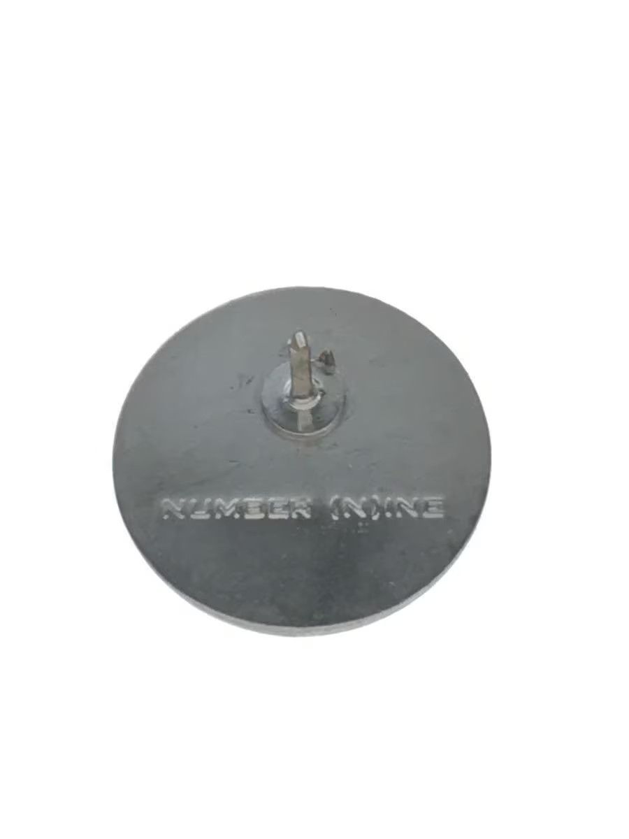 Number (N)ine "SCHOOL OF VISUAL COMEDY" Skull Logo Pin Size ONE SIZE - 4 Thumbnail