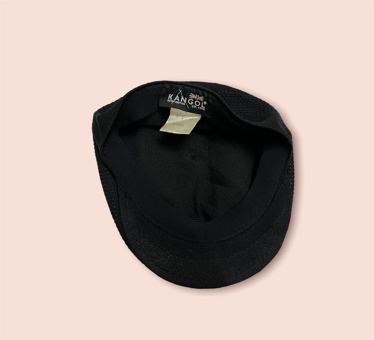 Kangol KANGOL VINTAGE BLACK MESH BARETTA Size ONE SIZE - 12 Thumbnail