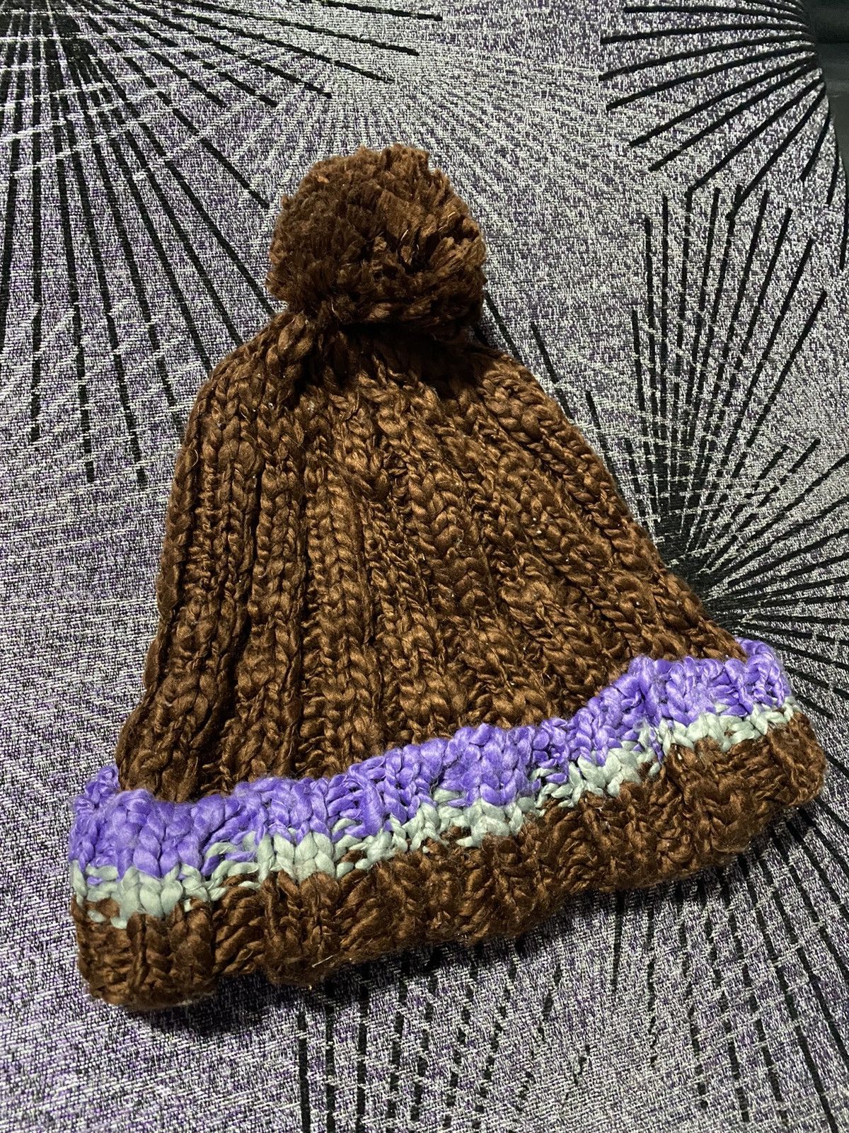 Japanese Brand KNITWEAR BEANIE MADE IN JAPAN Size ONE SIZE - 2 Thumbnail